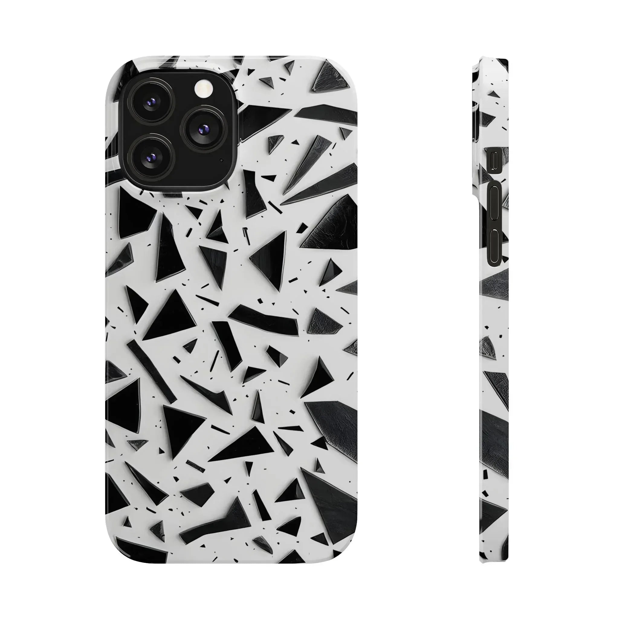 Abstract Slim Phone Case for iPhone 11-17 - KARARMDESIGN
