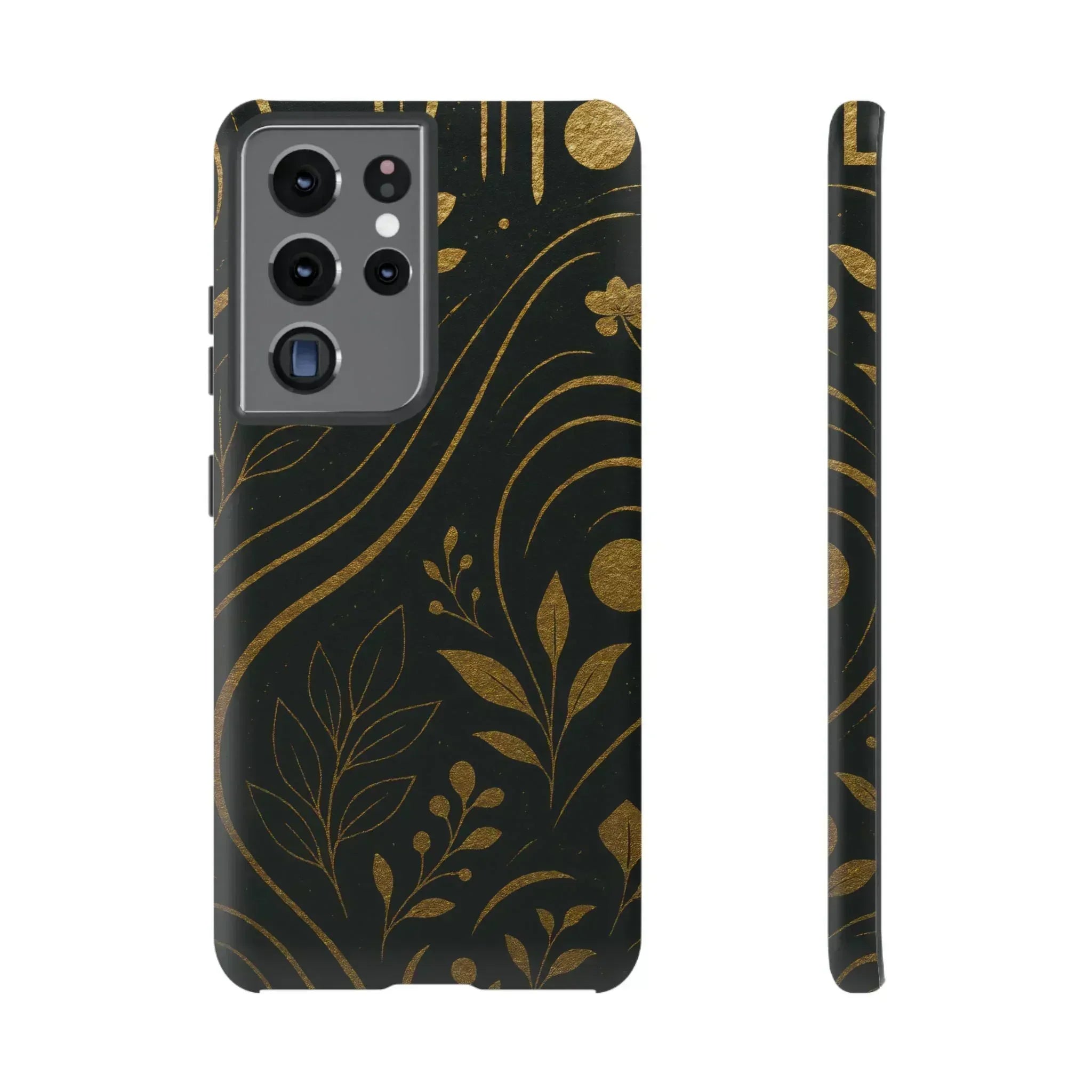 Gold Pattern Phone Case for Galaxy and Pixel - KARARMDESIGN