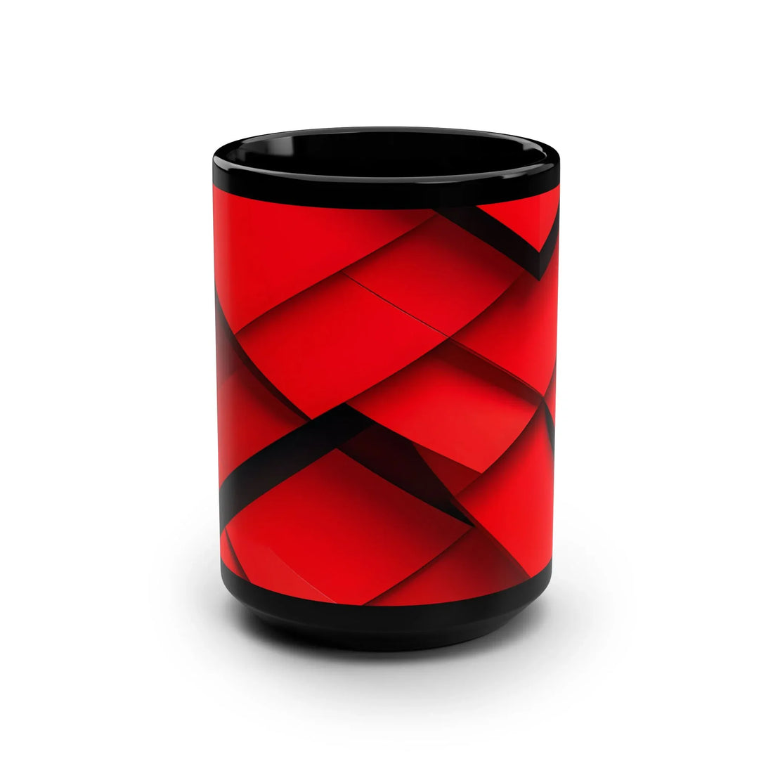 Geometric Pattern Ceramic Mug – 15oz - KARARMDESIGN