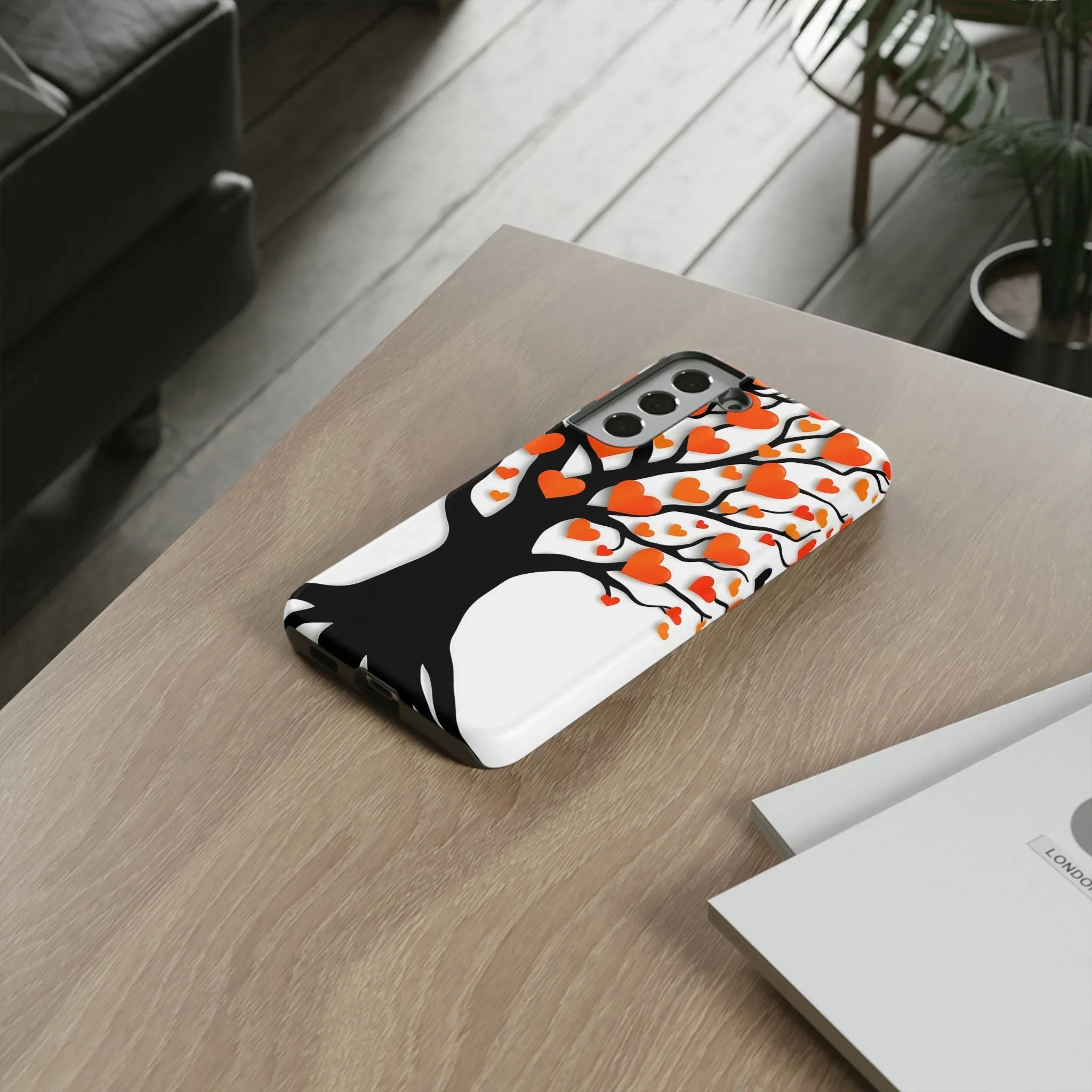 Heart Design Phone Case for iPhone 11–17 and Galaxy S20–S25 - KARARMDESIGN