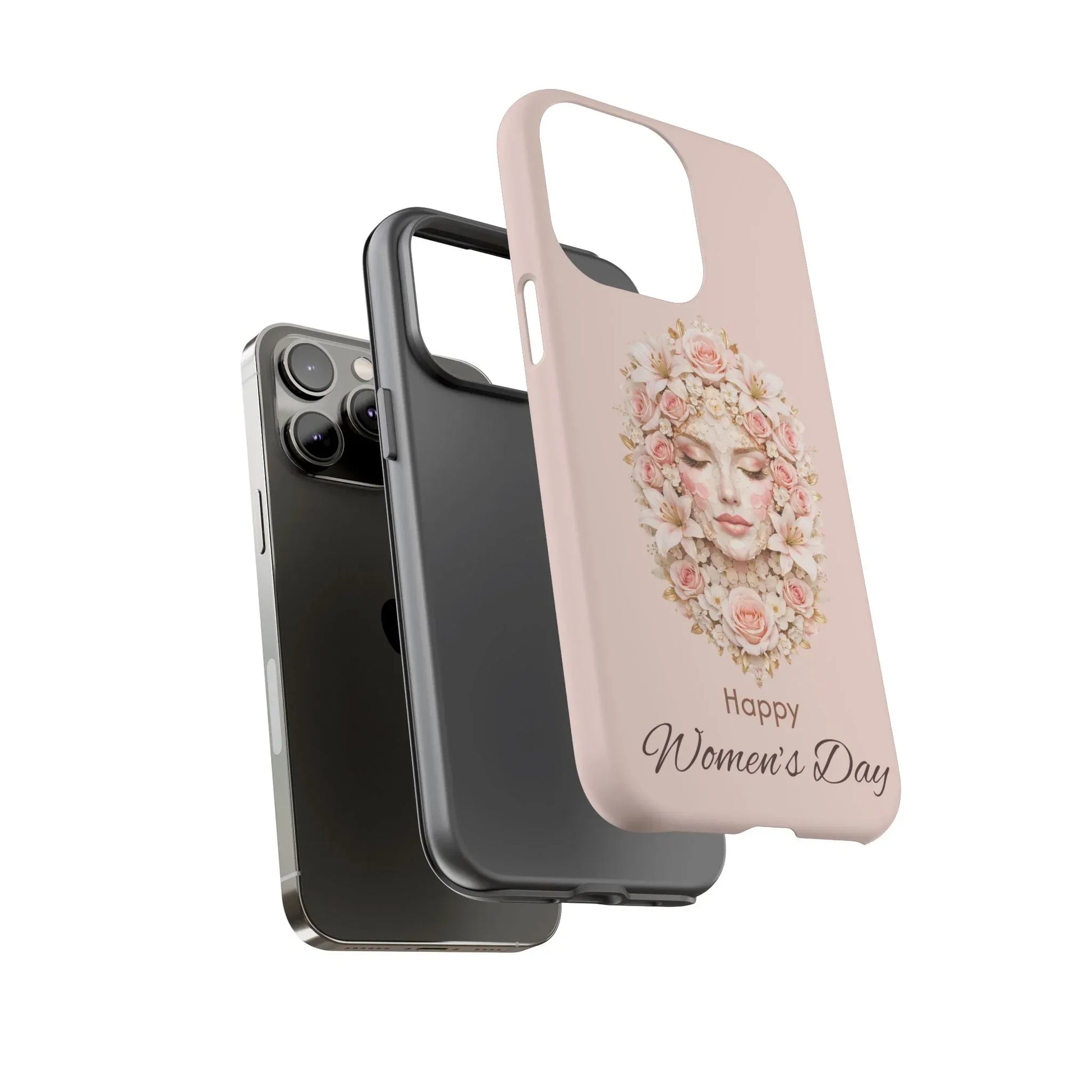 She Blooms Phone Case for iPhone 8-17 - KARARMDESIGN