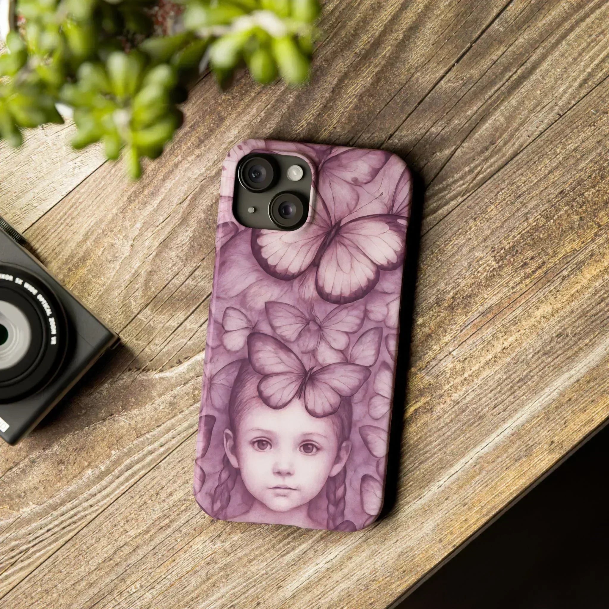 Mystic Girl Phone Case for iPhone 7-17 Models - KARARMDESIGN