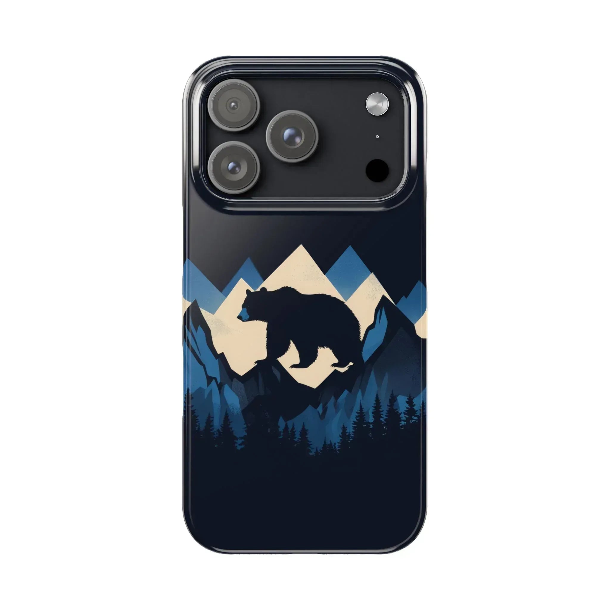 Wild Bear Phone Case for iPhone 11-17 - KARARMDESIGN