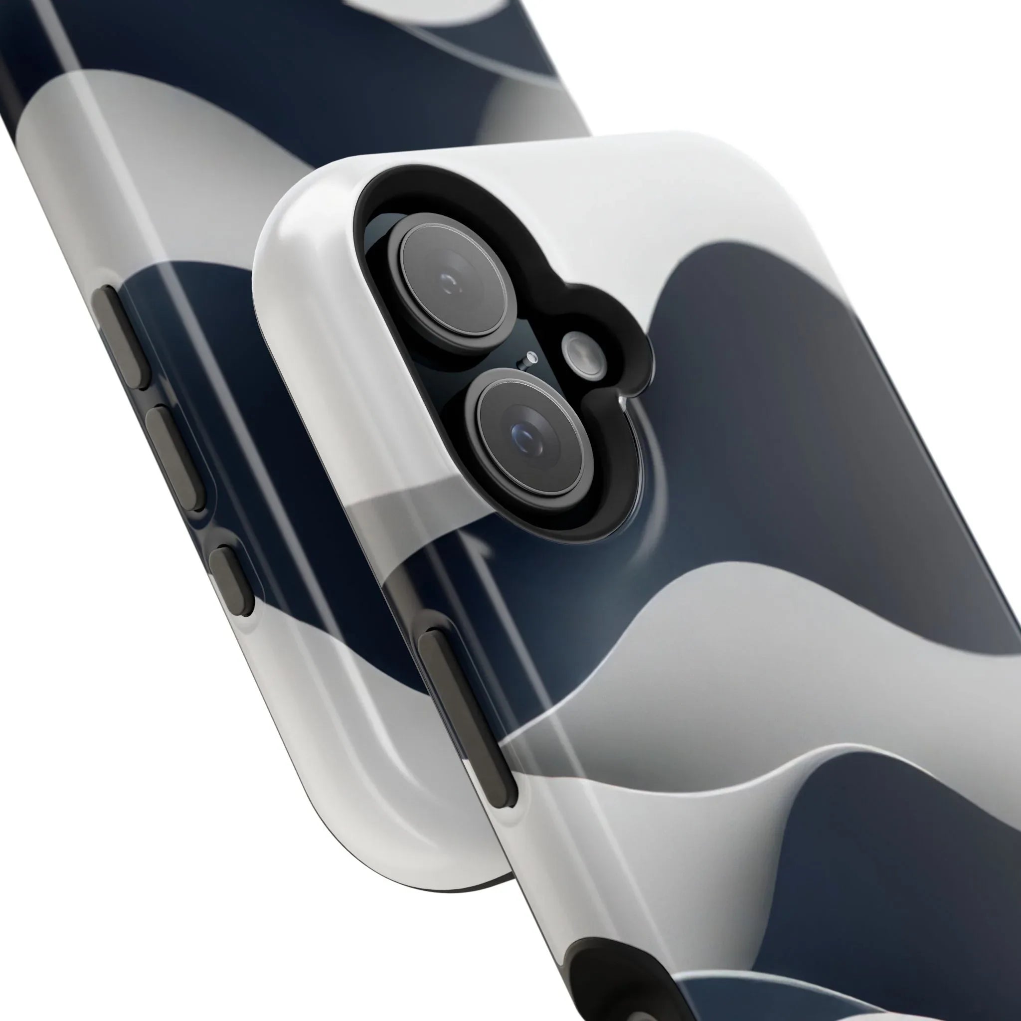 Ocean Flow Phone Case for iPhone 11-17 and Galaxy S21-S22 - KARARMDESIGN