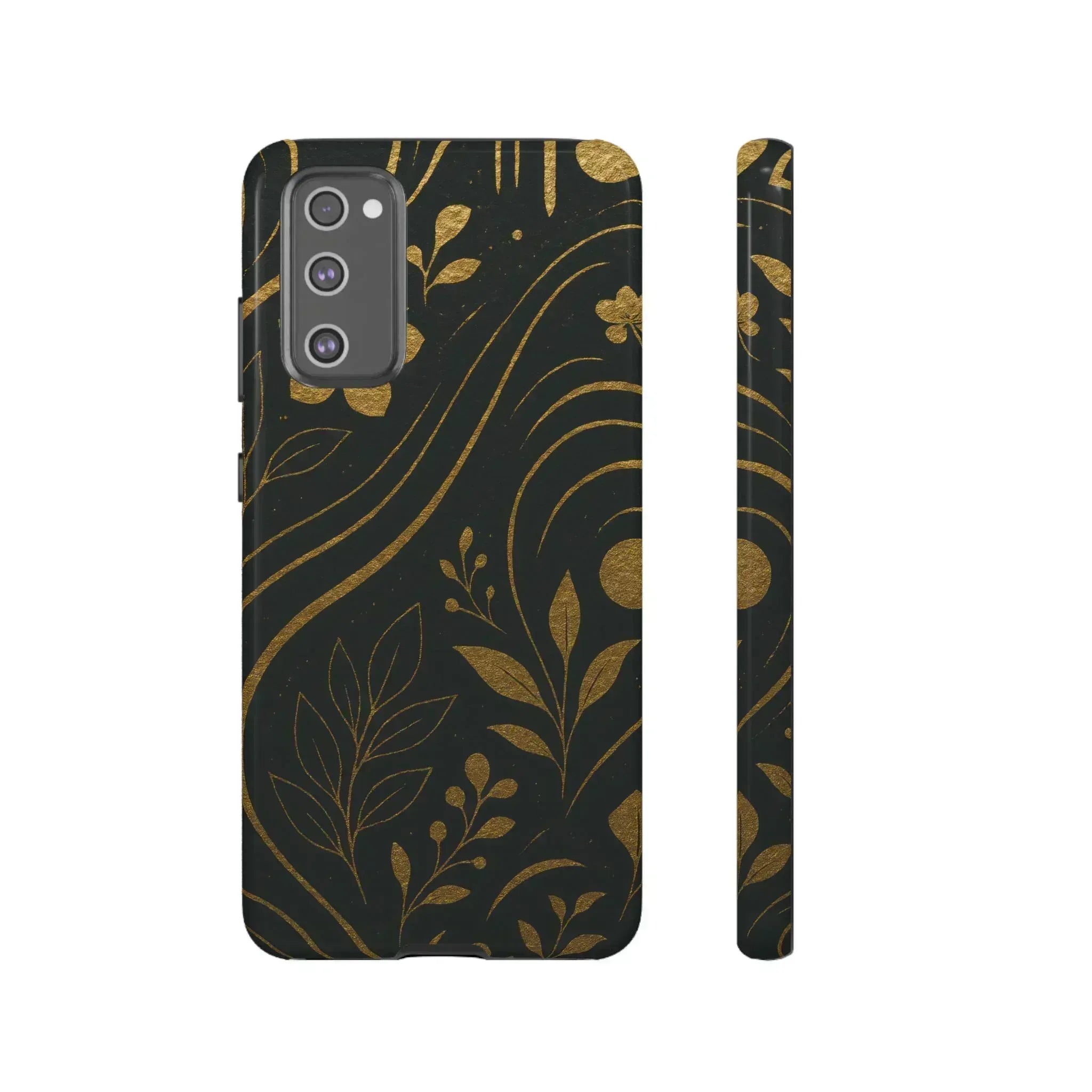 Gold Pattern Phone Case for Galaxy and Pixel - KARARMDESIGN