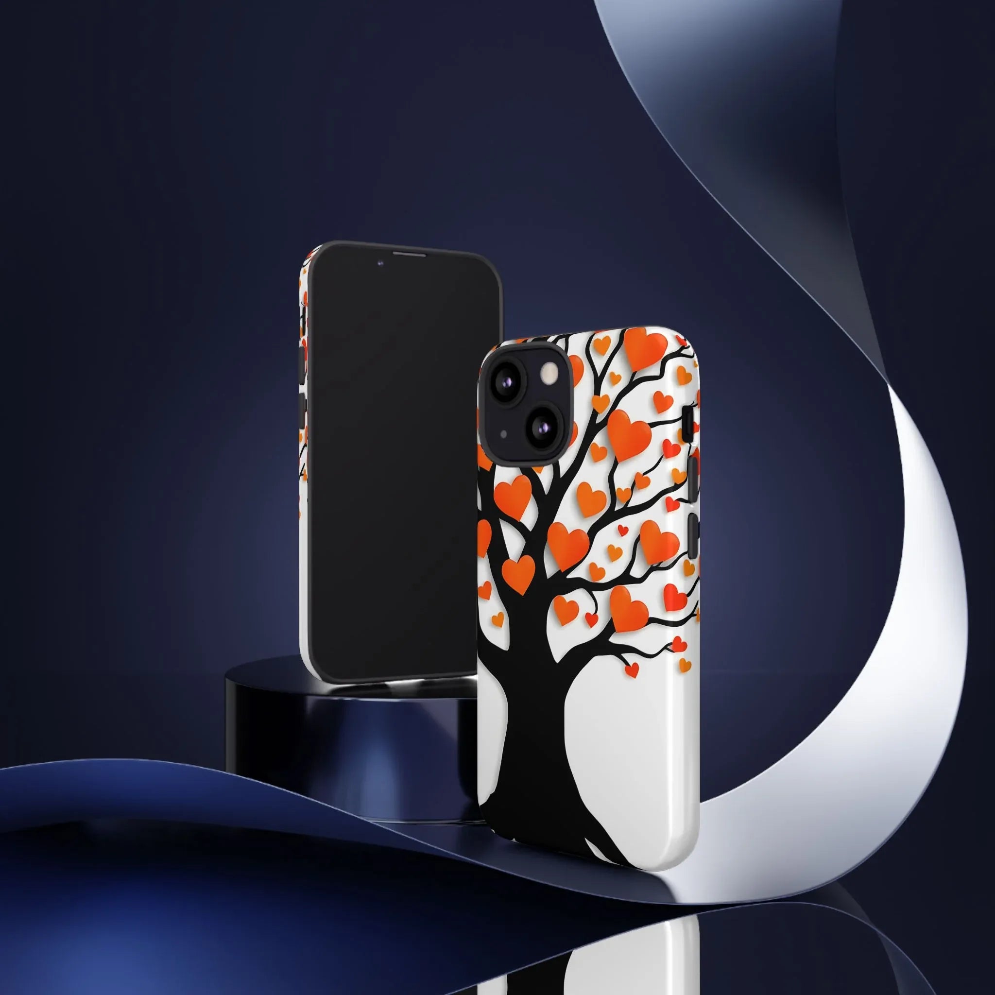 Heart Design Phone Case for iPhone 11–17 and Galaxy S20–S25 - KARARMDESIGN