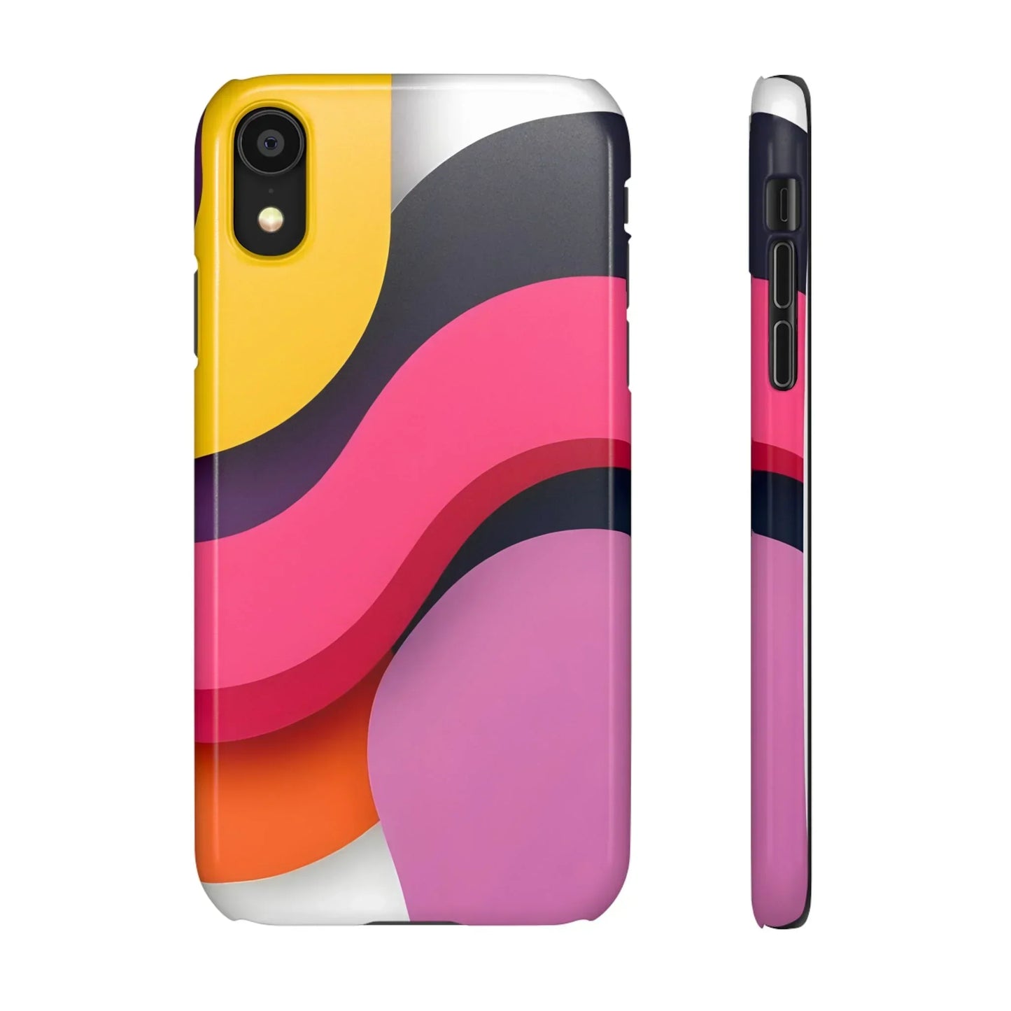 Abstract Phone Case for iPhone 7-16 and Samsung Galaxy S10-S25 Models - KarArmDesign