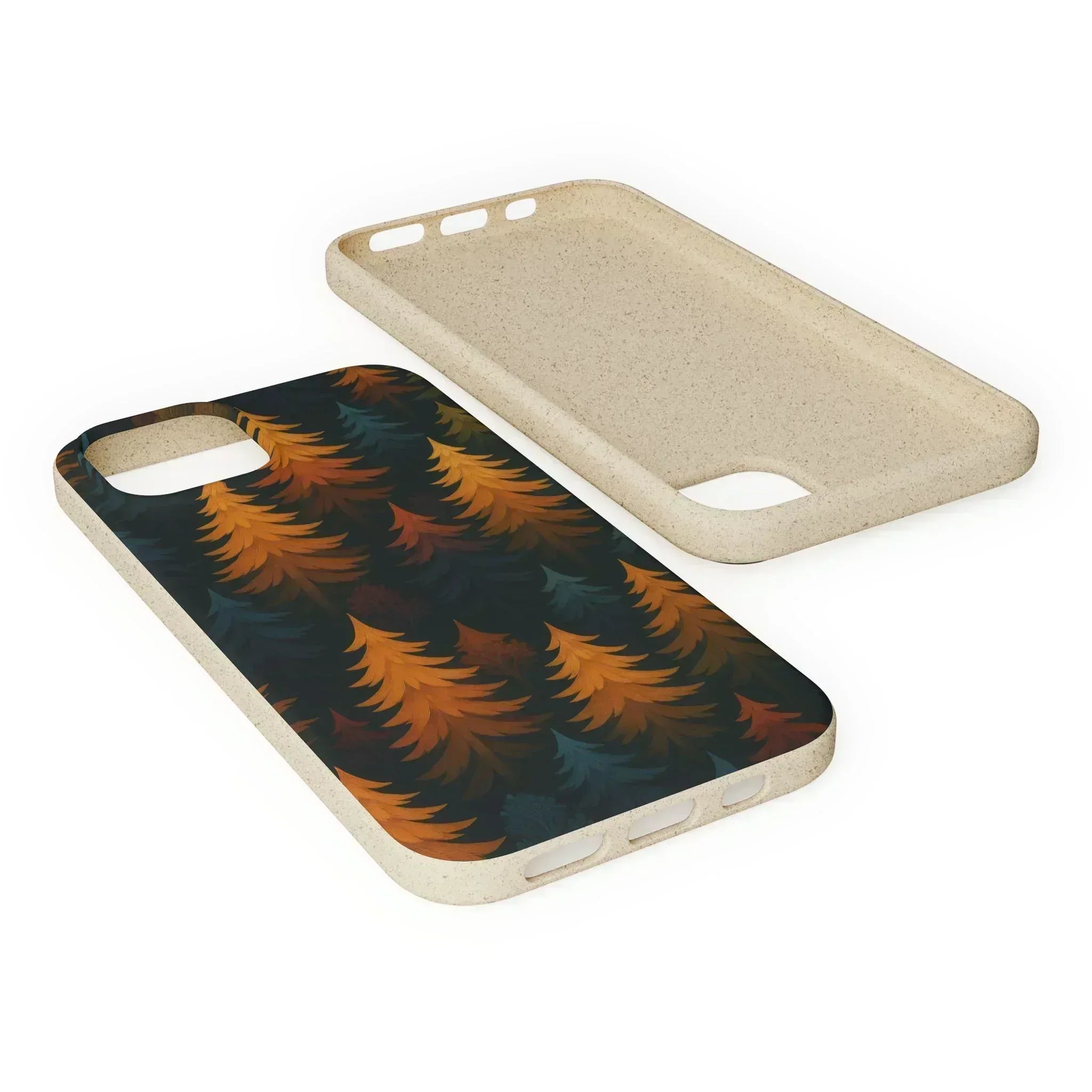 Eco Forest Biodegradable Phone Case for iPhone 11-16 and Galaxy S20-S22 - KARARMDESIGN