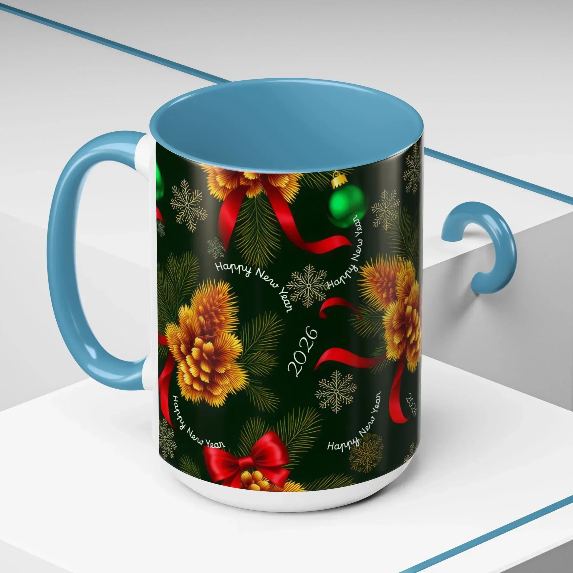 2026 Celebration Mug - Accent Coffee Mug (11, 15oz) - KARARMDESIGN