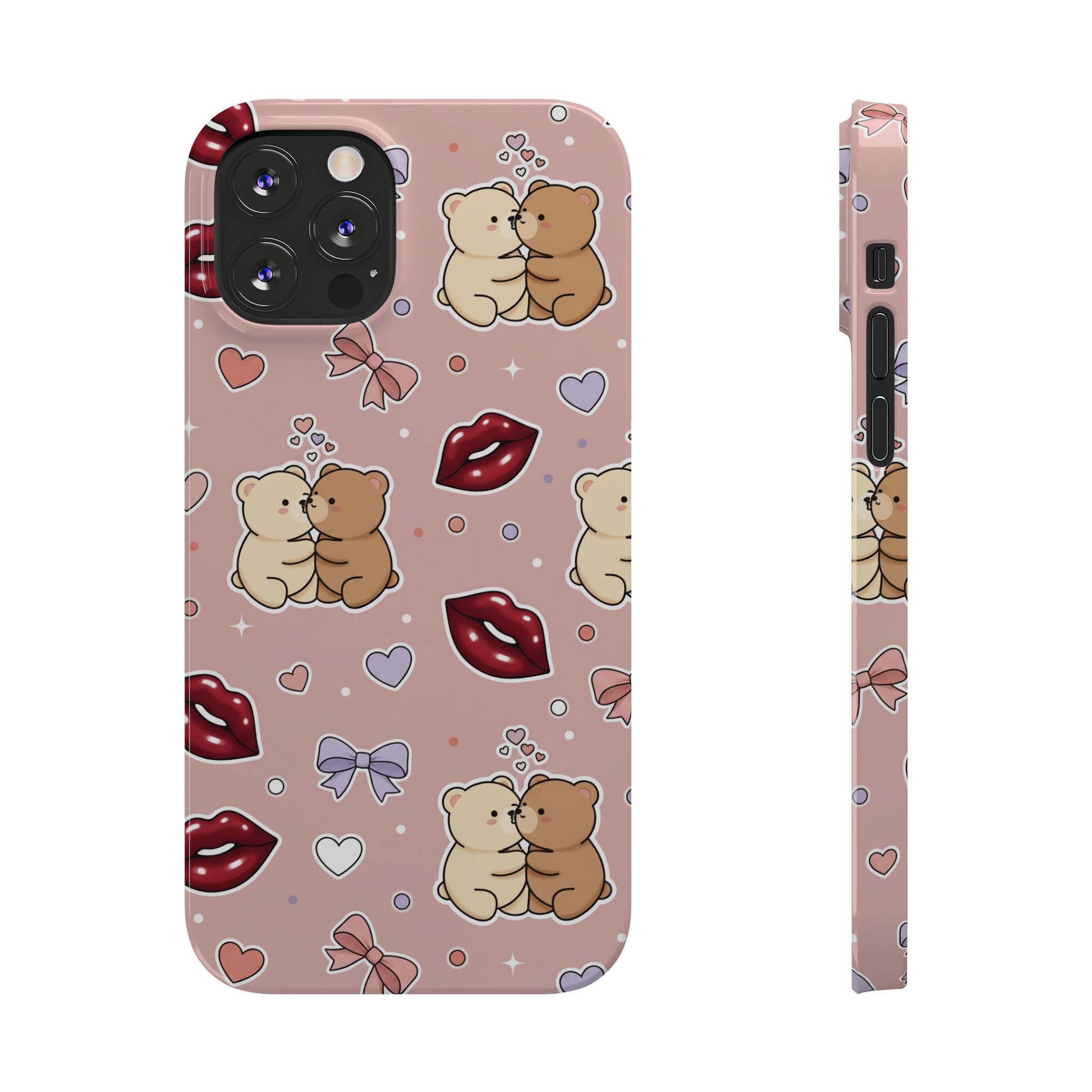 Bear Hug Bliss Phone Case for iPhone 11–17