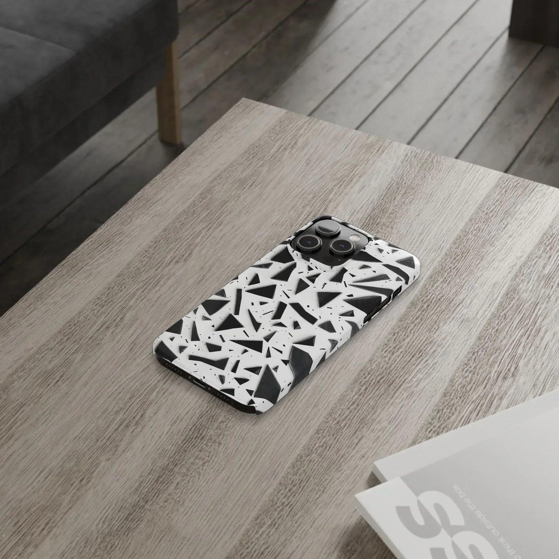Abstract Slim Phone Case for iPhone 11-17 - KARARMDESIGN