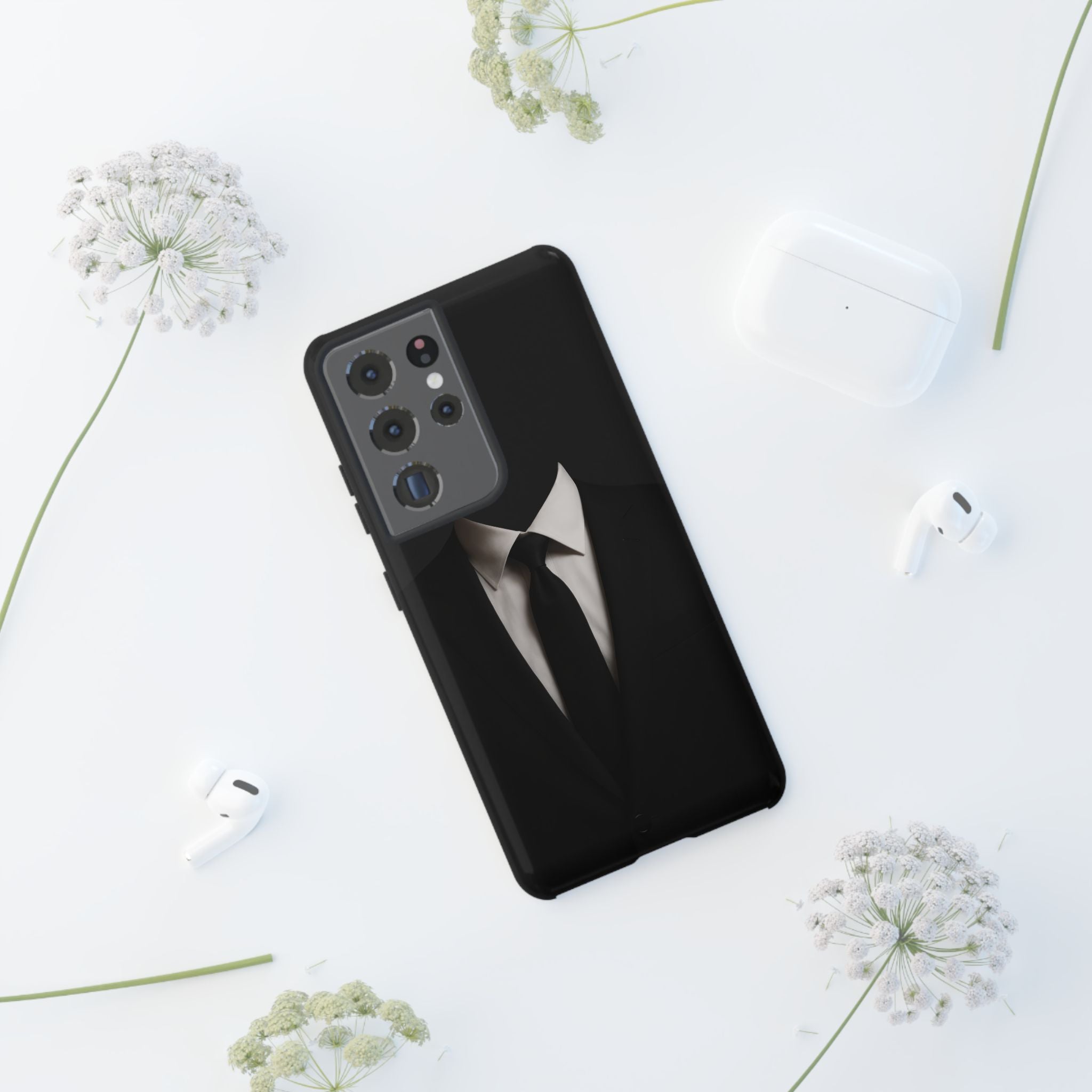 Gentleman's Armor Tough Phone Case – iPhone 11–17 & Galaxy S20–S26