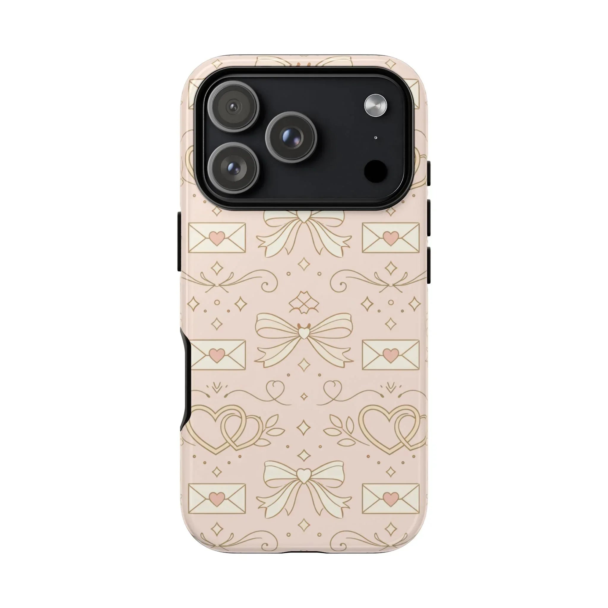 Sweet Romance Tough Phone Case for iPhone 11–17 & Galaxy S10–S25 - KARARMDESIGN