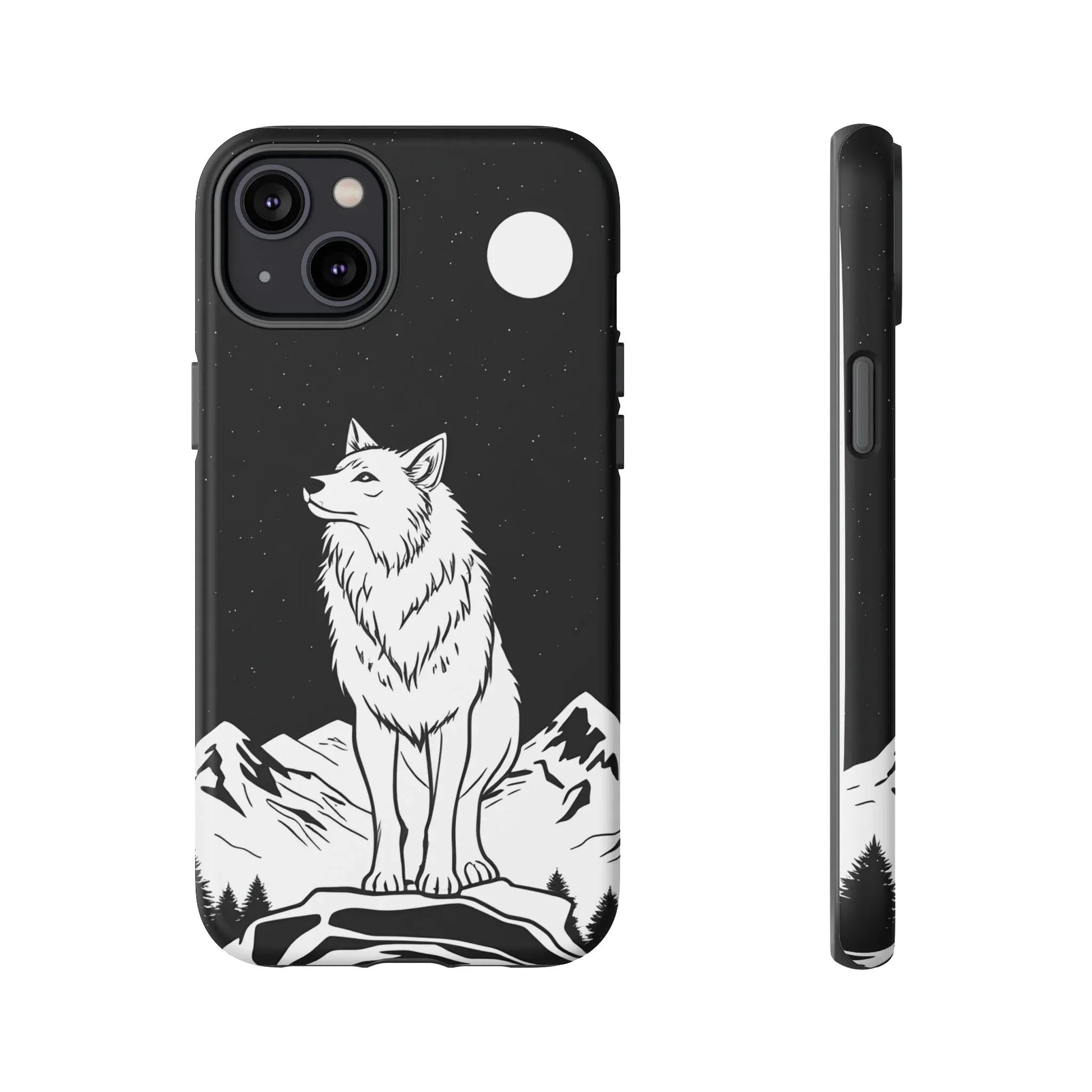 Majestic Wolf Phone Case for iPhone and Galaxy - KARARMDESIGN