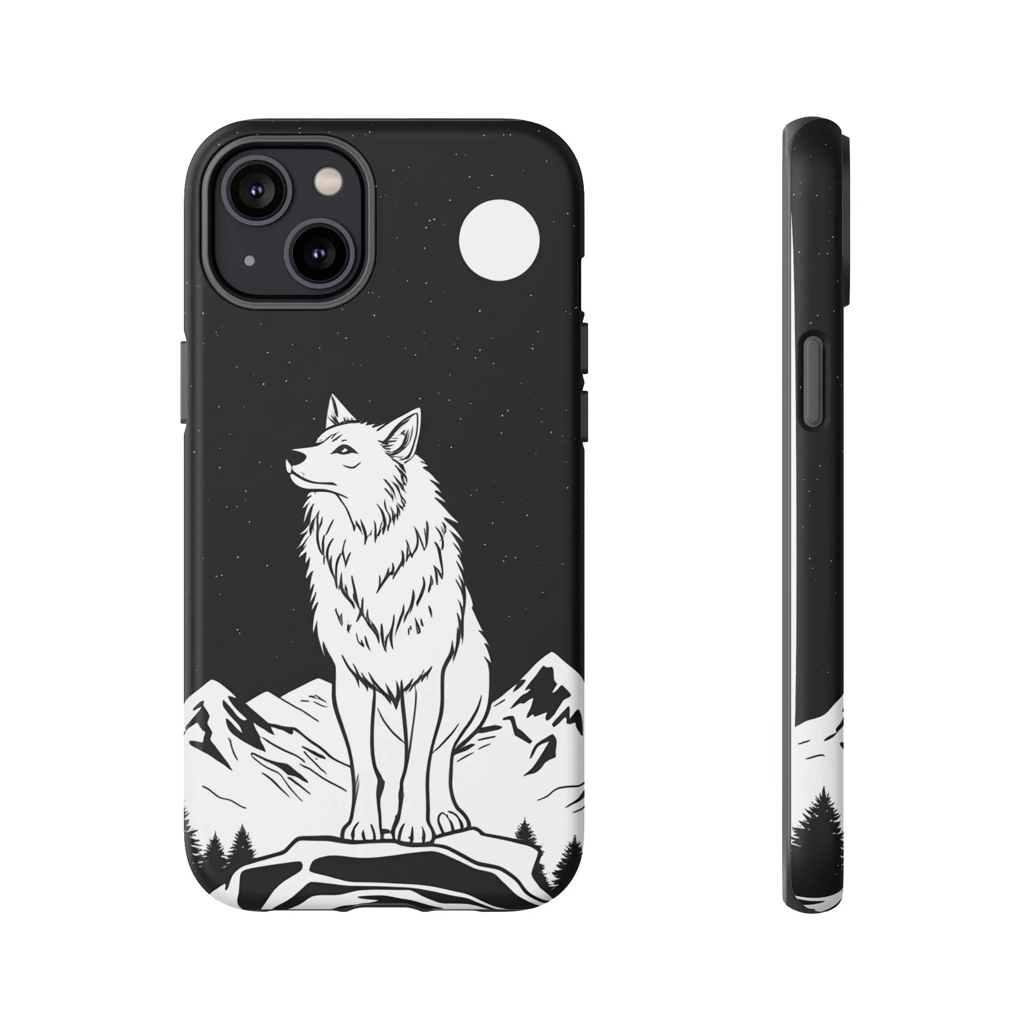 Majestic Wolf Phone Case for iPhone and Galaxy - KARARMDESIGN