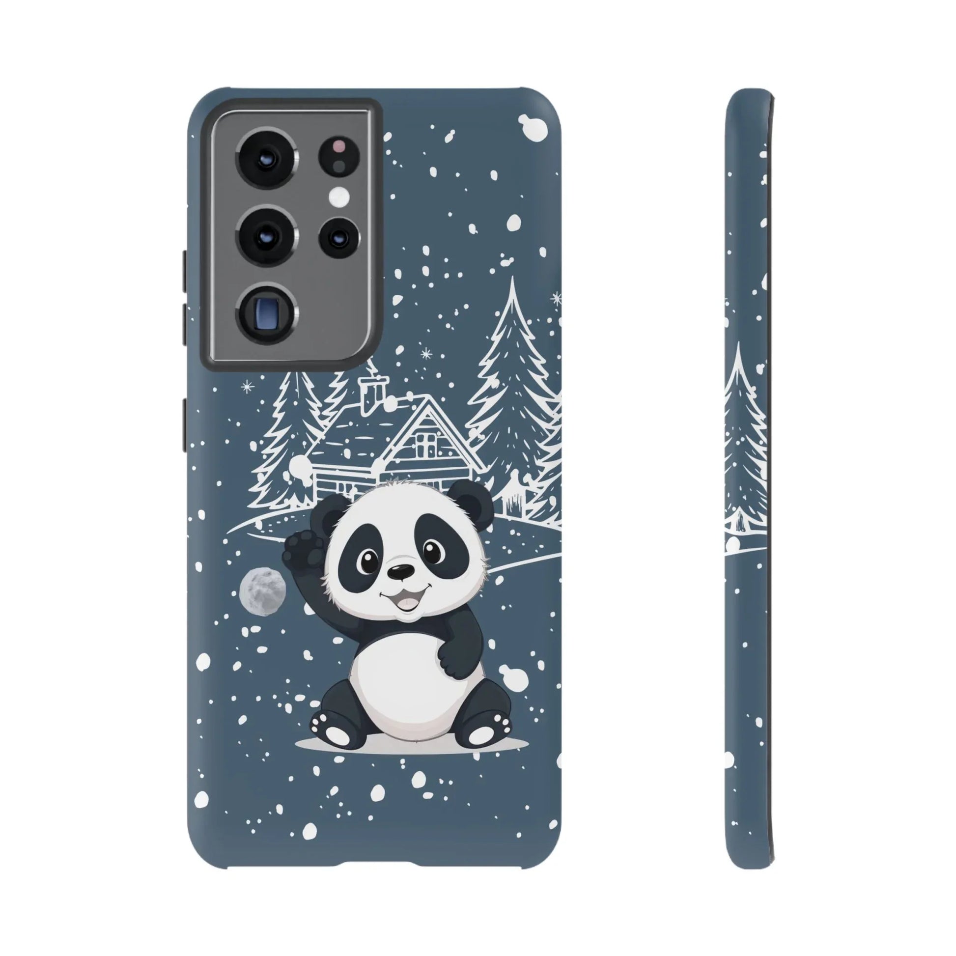 Cute Panda Phone Case for Samsung Galaxy and Google Pixel - KARARMDESIGN