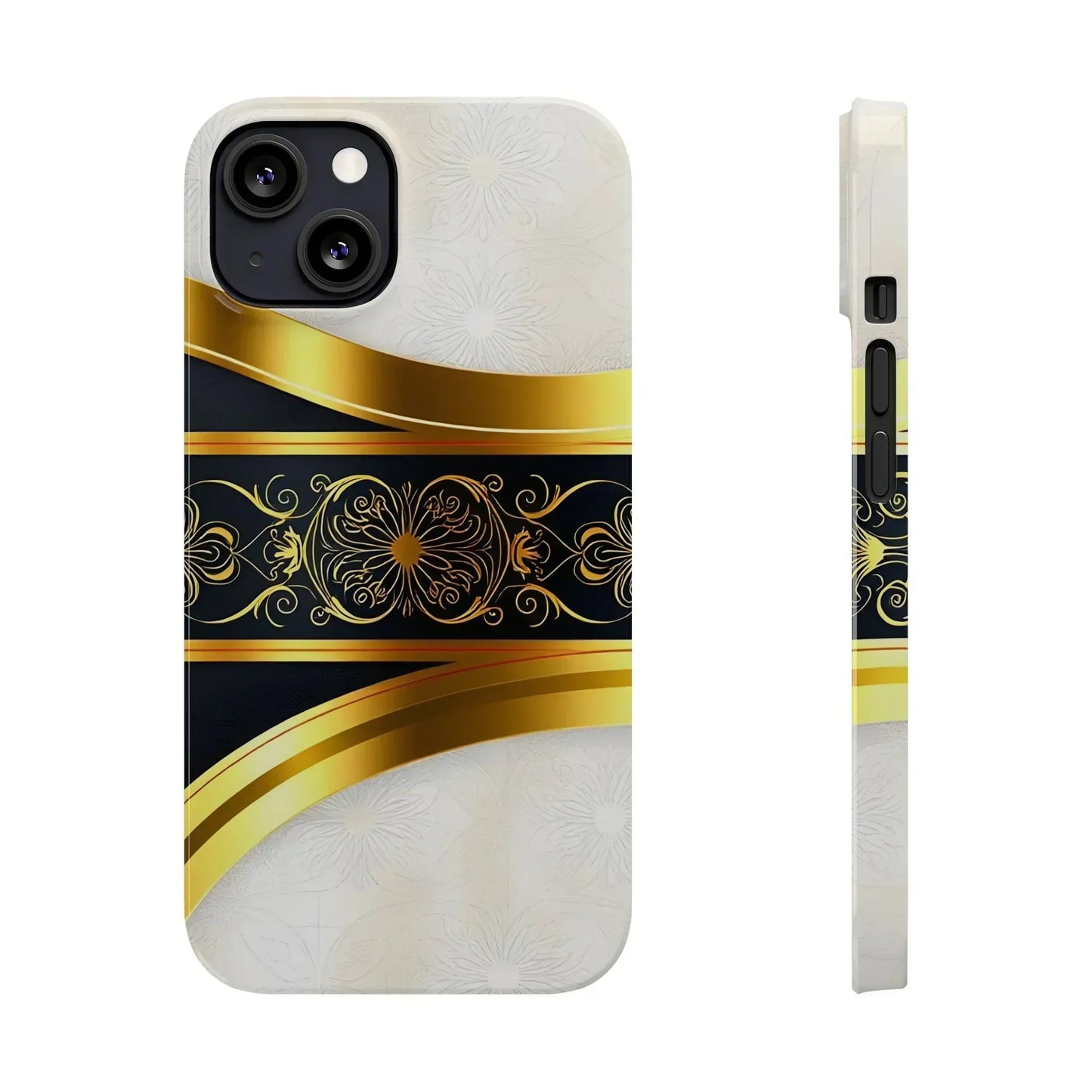 Baroque Gold Floral Phone Case for iPhone and Samsung - KarArmDesign