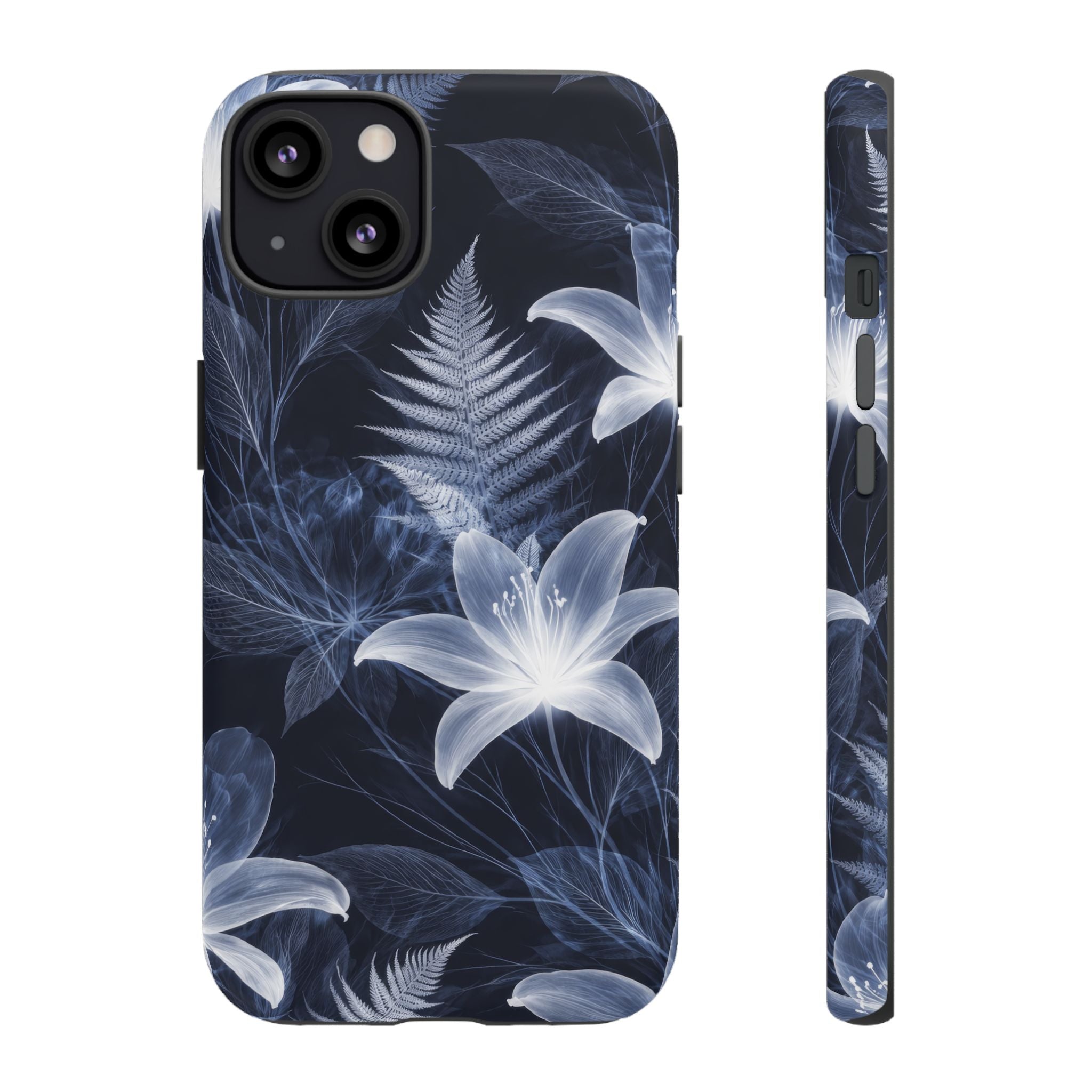 Moonlight Garden Phone Case for iPhone 11-17 and Galaxy S20-S26