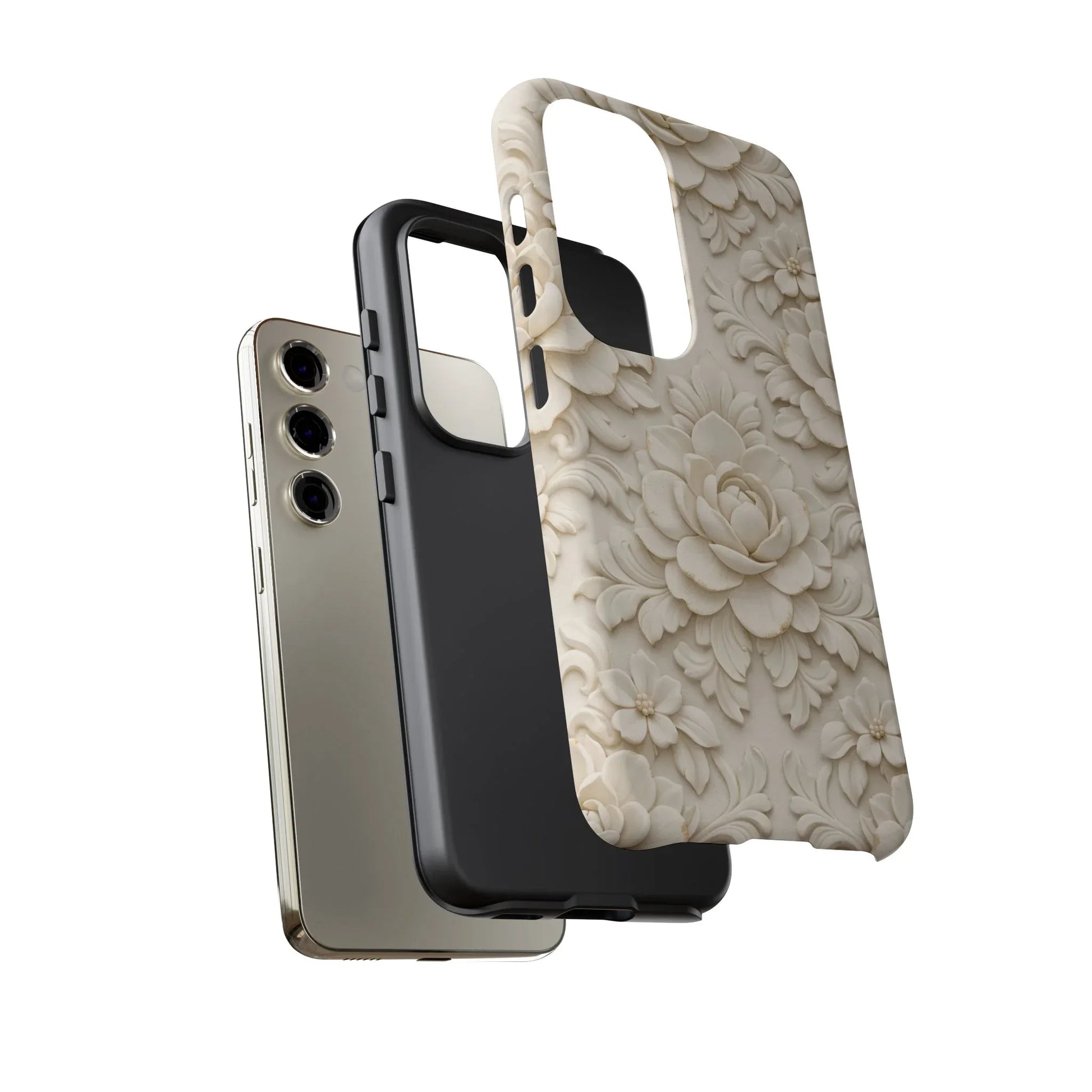 Soft Bloom Phone Case for iPhone 11-17 and Galaxy S10-S25 - KARARMDESIGN