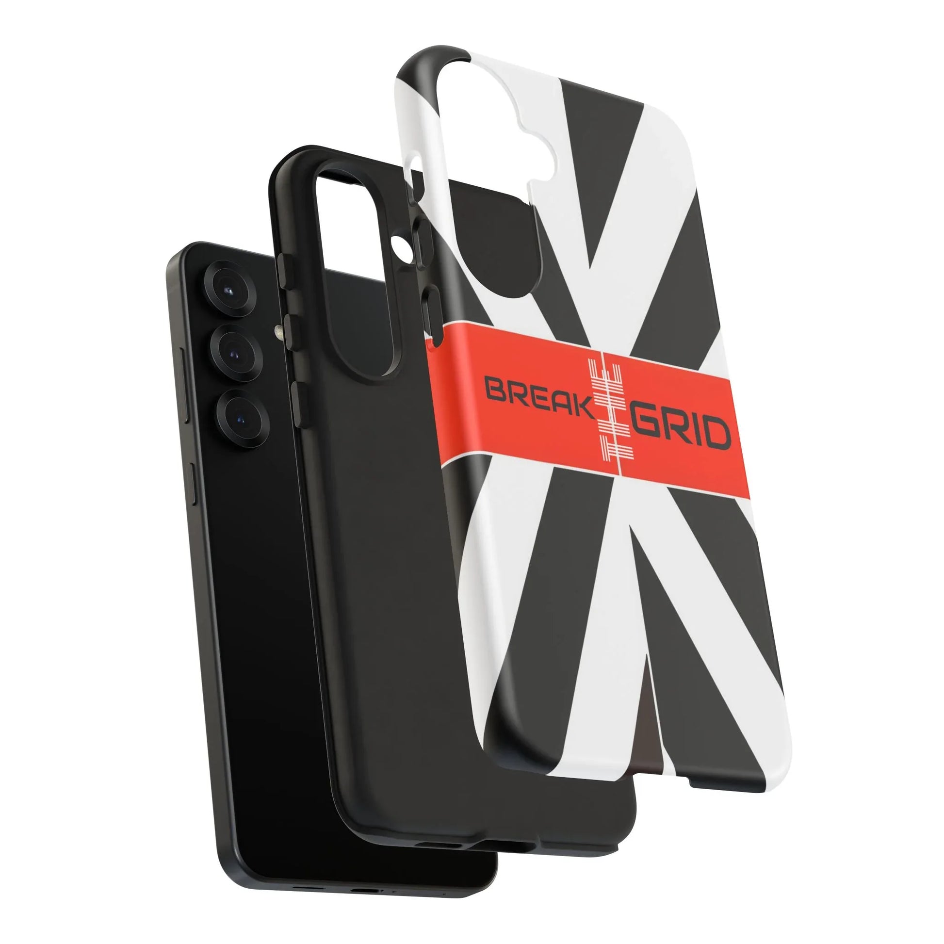 Break The Grid Phone Case for iPhone 11–16 and Galaxy S20–S25 - KARARMDESIGN