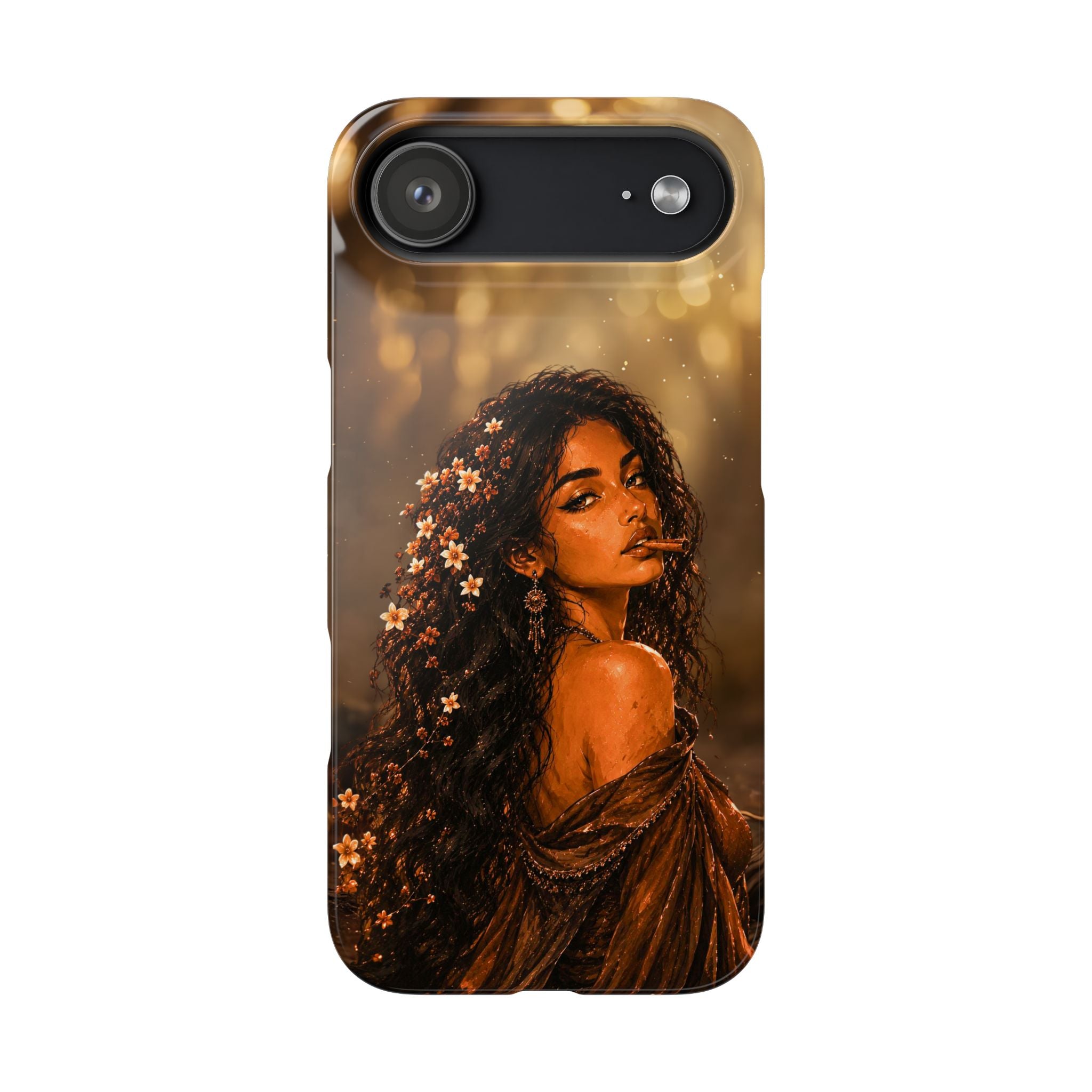 Cinnamon Girl Phone Case for iPhone 11-17 & Samsung Galaxy S20-S26