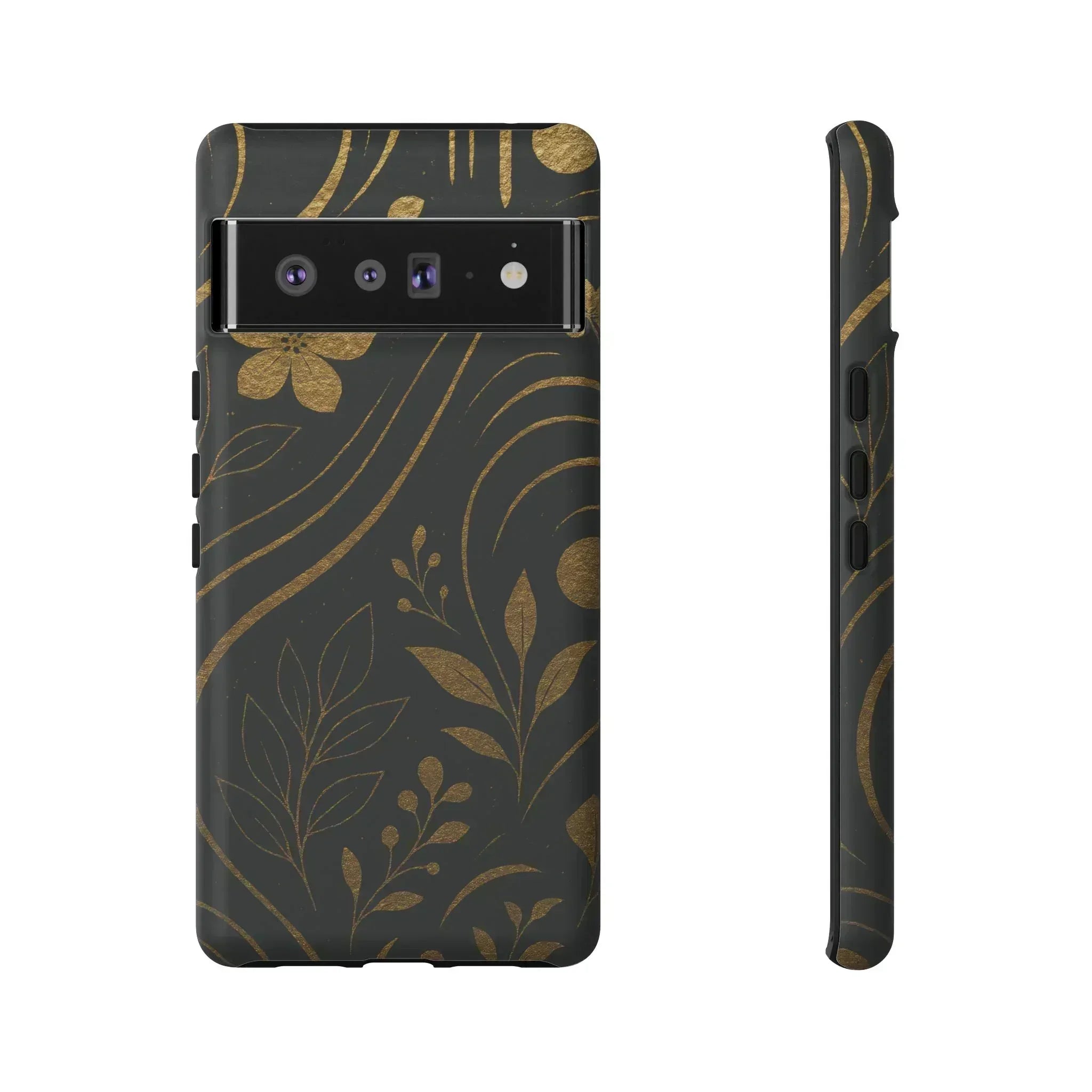 Gold Pattern Phone Case for Galaxy and Pixel - KARARMDESIGN