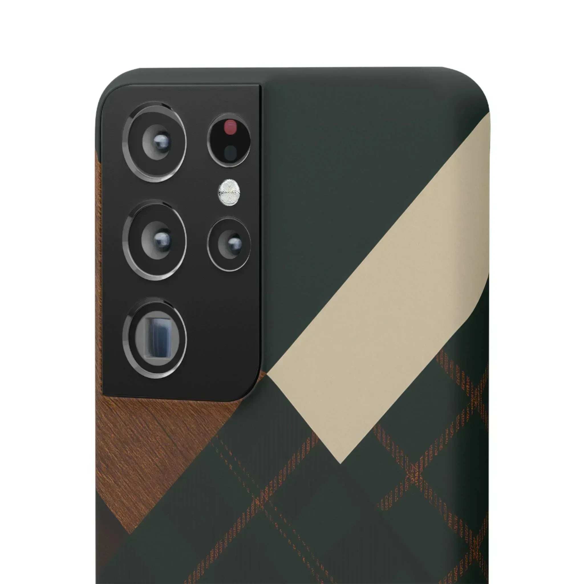 Rustic Green Phone Case for iPhone 8-16 and Galaxy S20-S24 - KARARMDESIGN