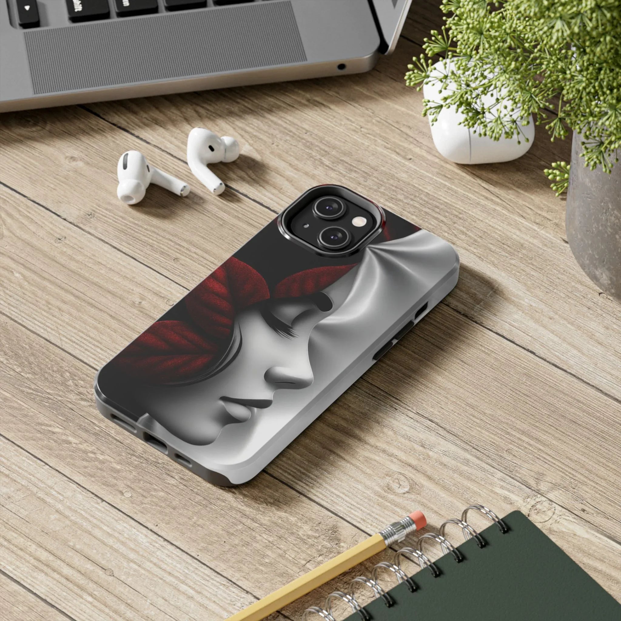 Whispered Grace Phone Case for iPhone 11-17 and Galaxy S21-S25 - KARARMDESIGN