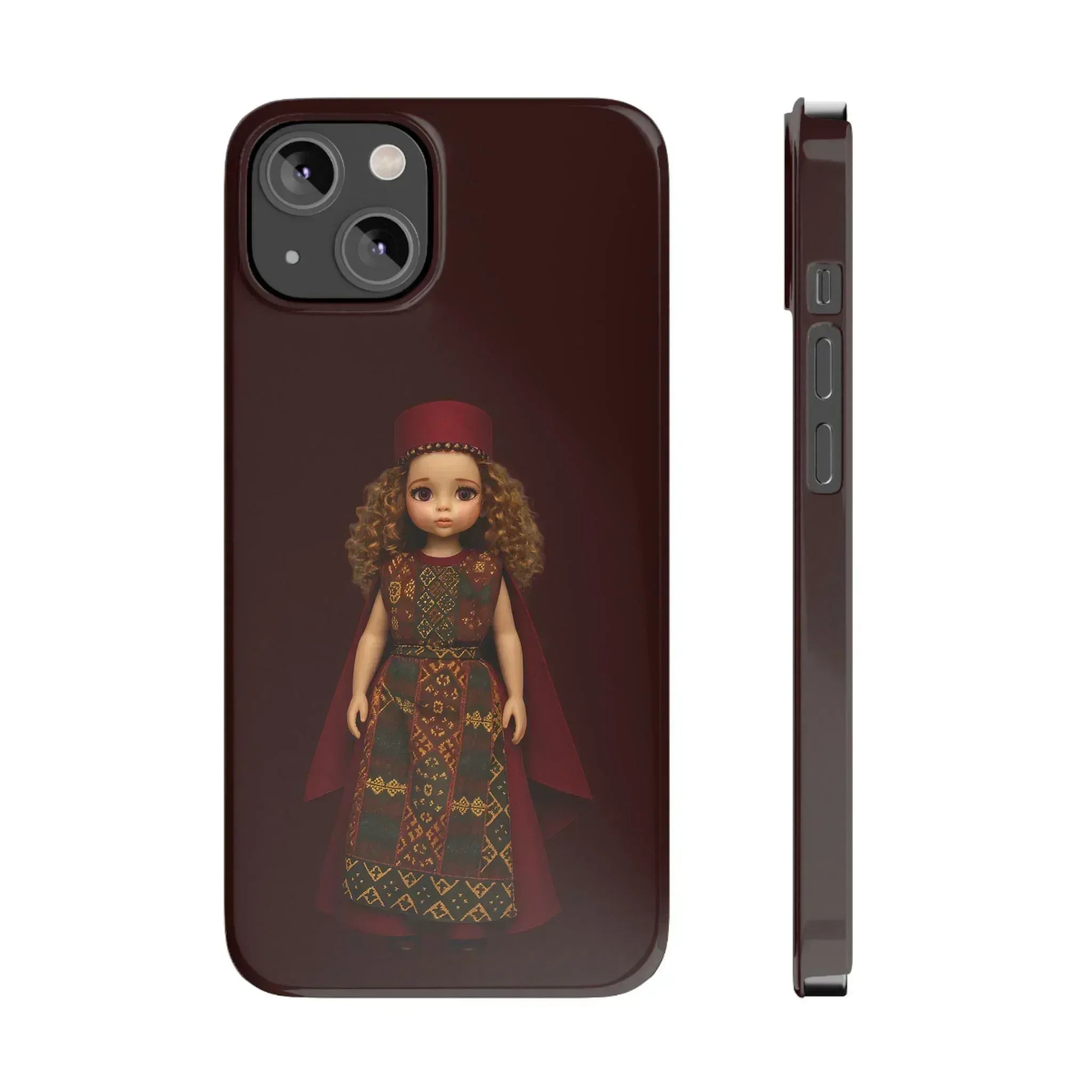 Armenian Doll Phone Case for iPhone 11-17 - KARARMDESIGN