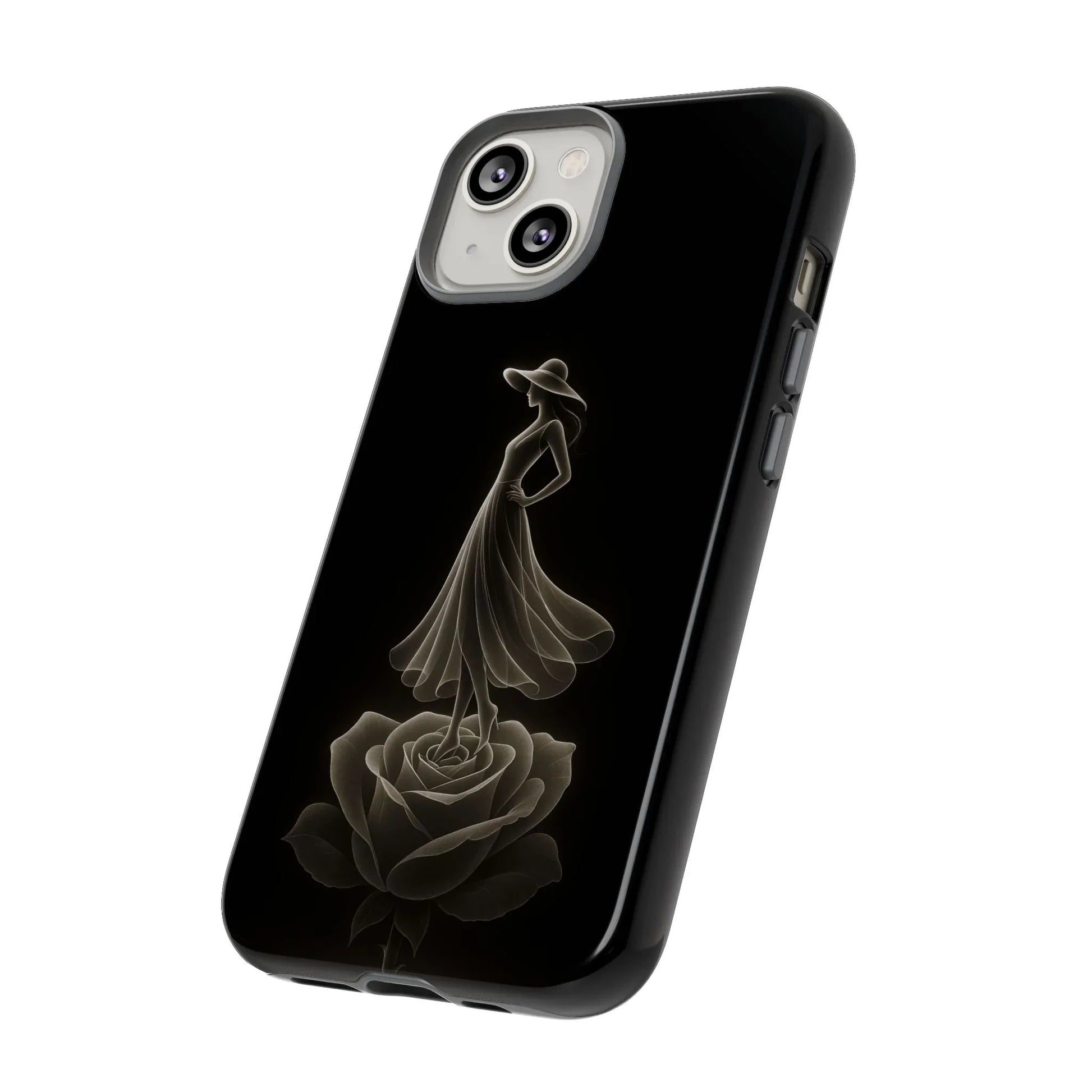 Elegant Woman Phone Case for iPhone 12-17 and Galaxy S20-S25 - KARARMDESIGN