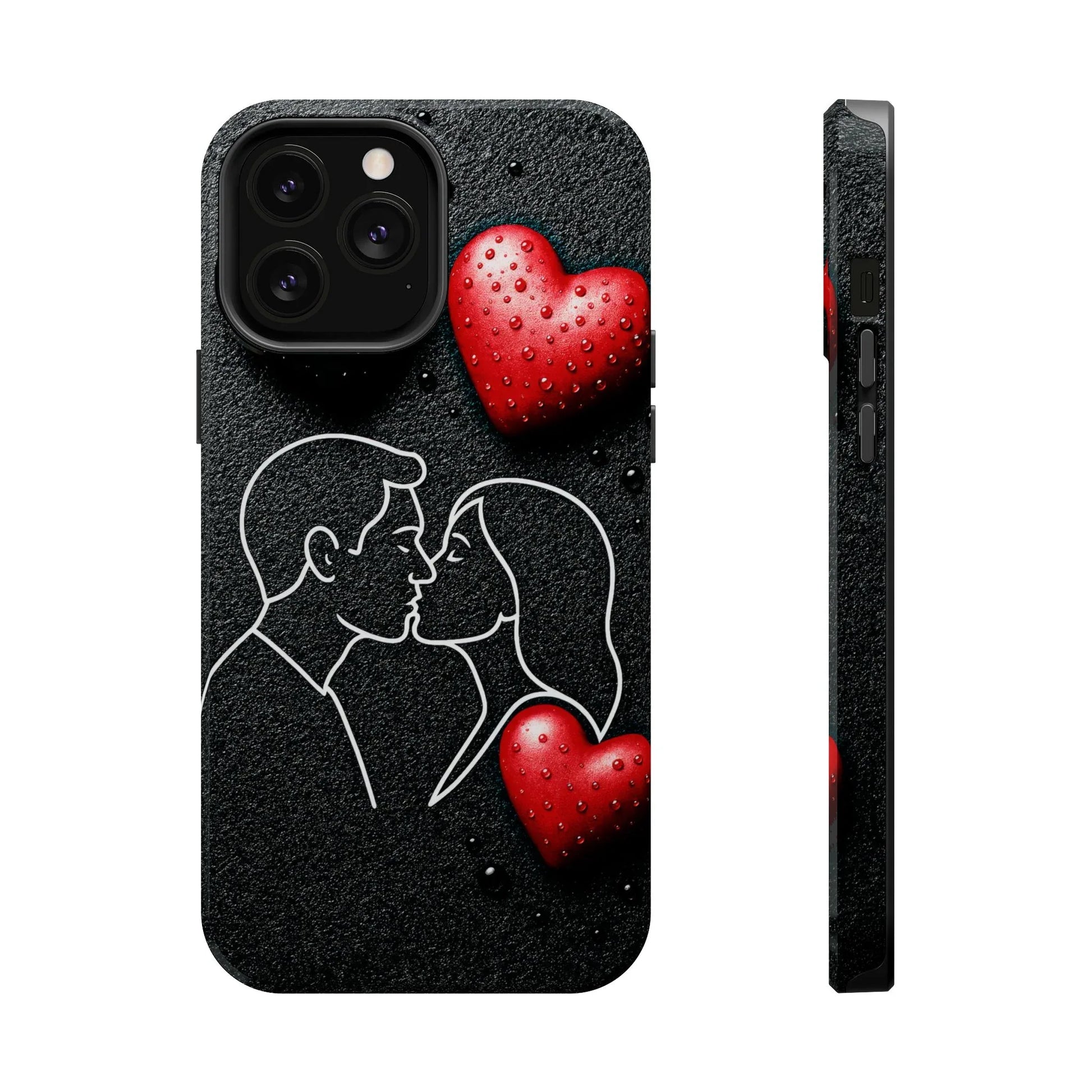 Midnight Kiss Phone Case for iPhone 13-17 - KARARMDESIGN