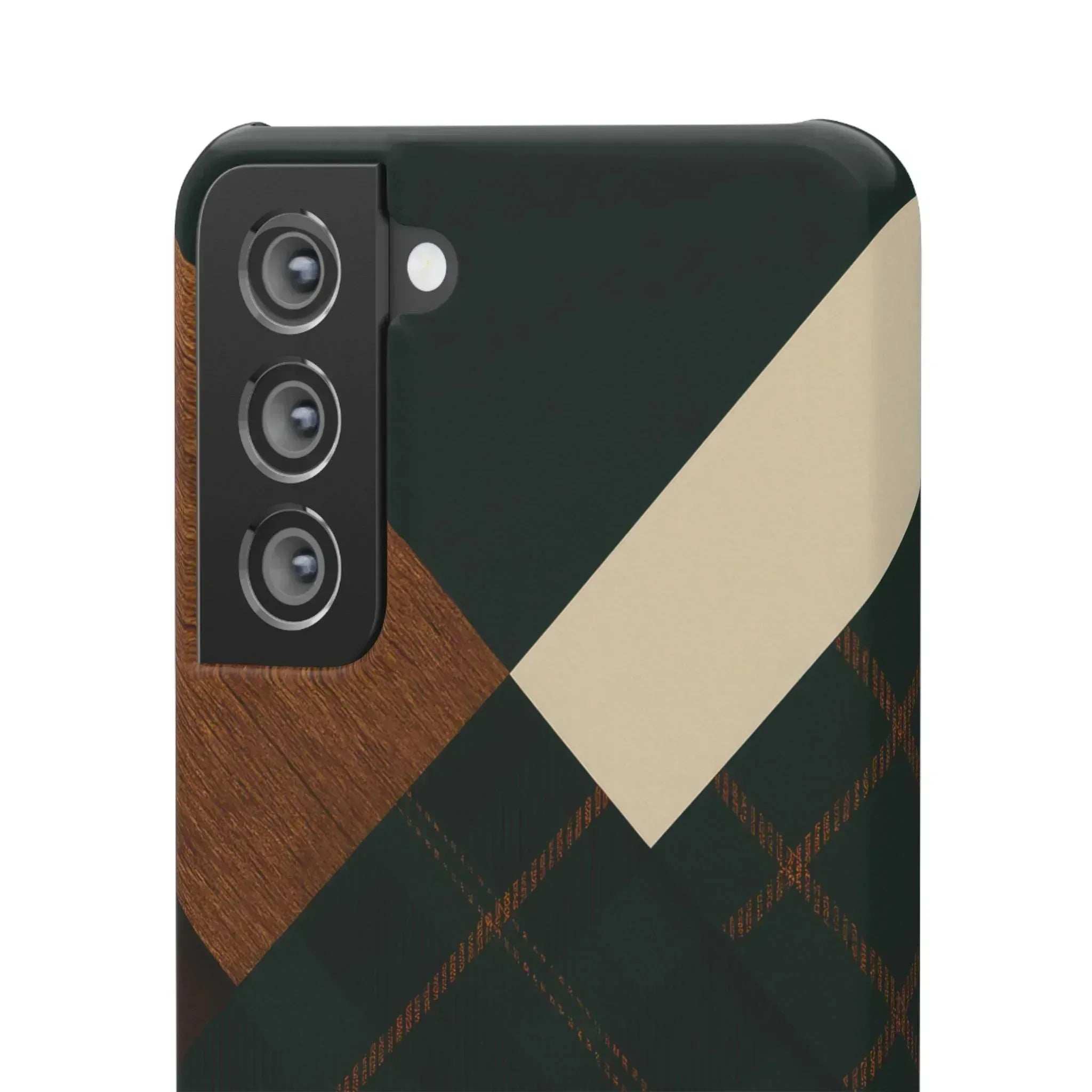 Rustic Green Phone Case for iPhone 8-16 and Galaxy S20-S24 - KARARMDESIGN