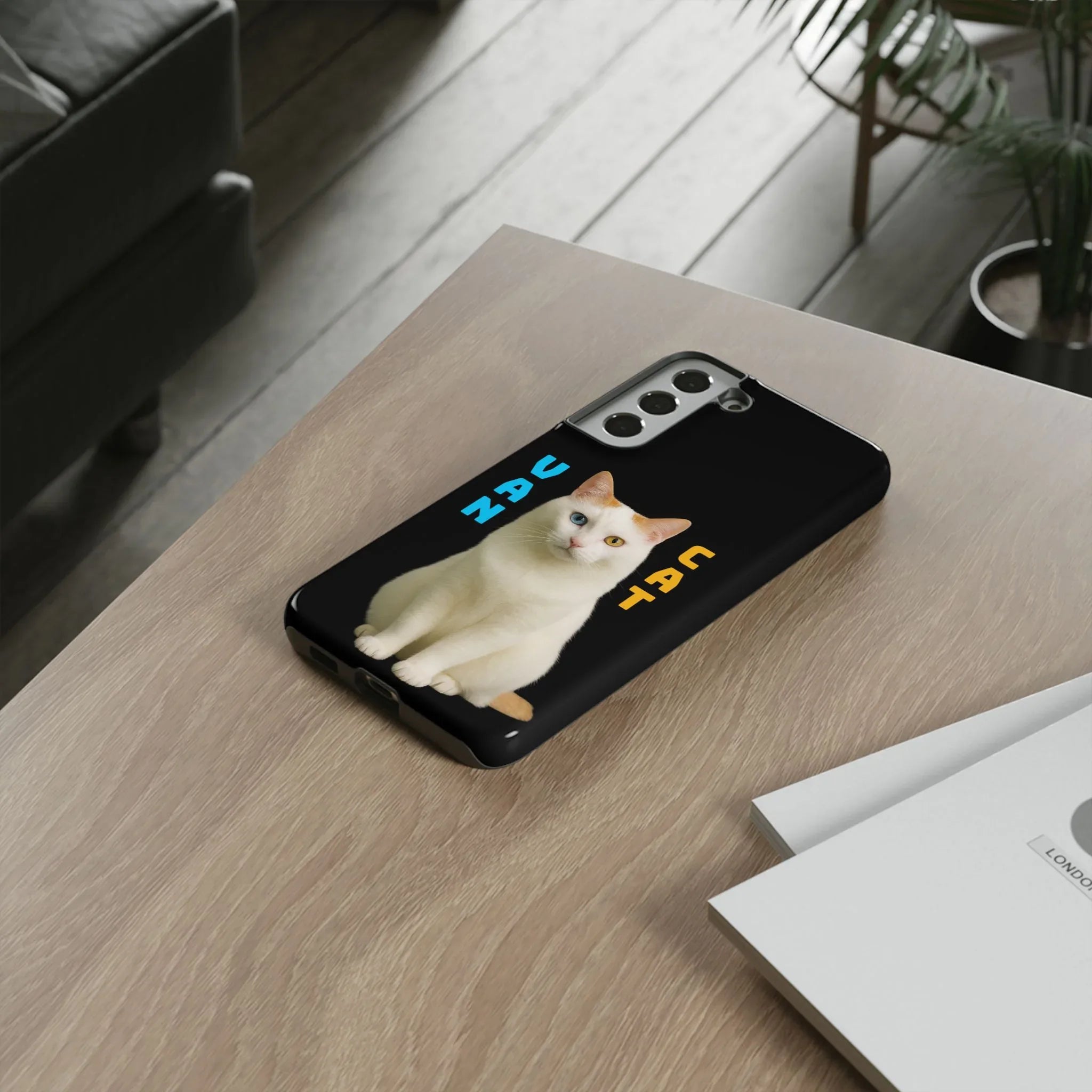 VAN CAT Phone Case for iPhone 8-17 and Galaxy S20-S25 - KARARMDESIGN