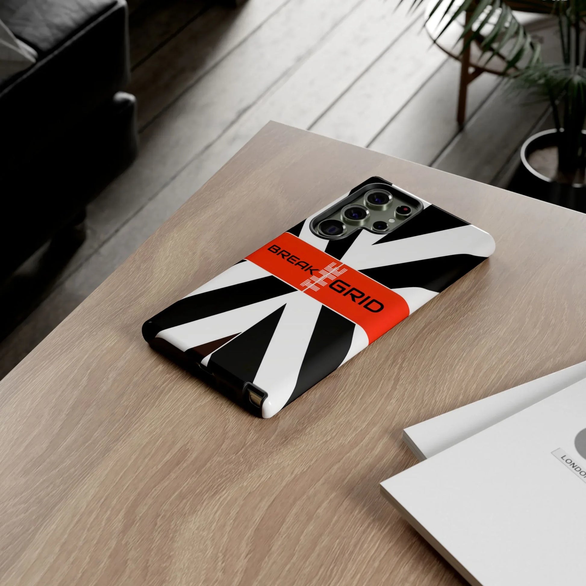 Break The Grid Phone Case for iPhone 11–16 and Galaxy S20–S25 - KARARMDESIGN