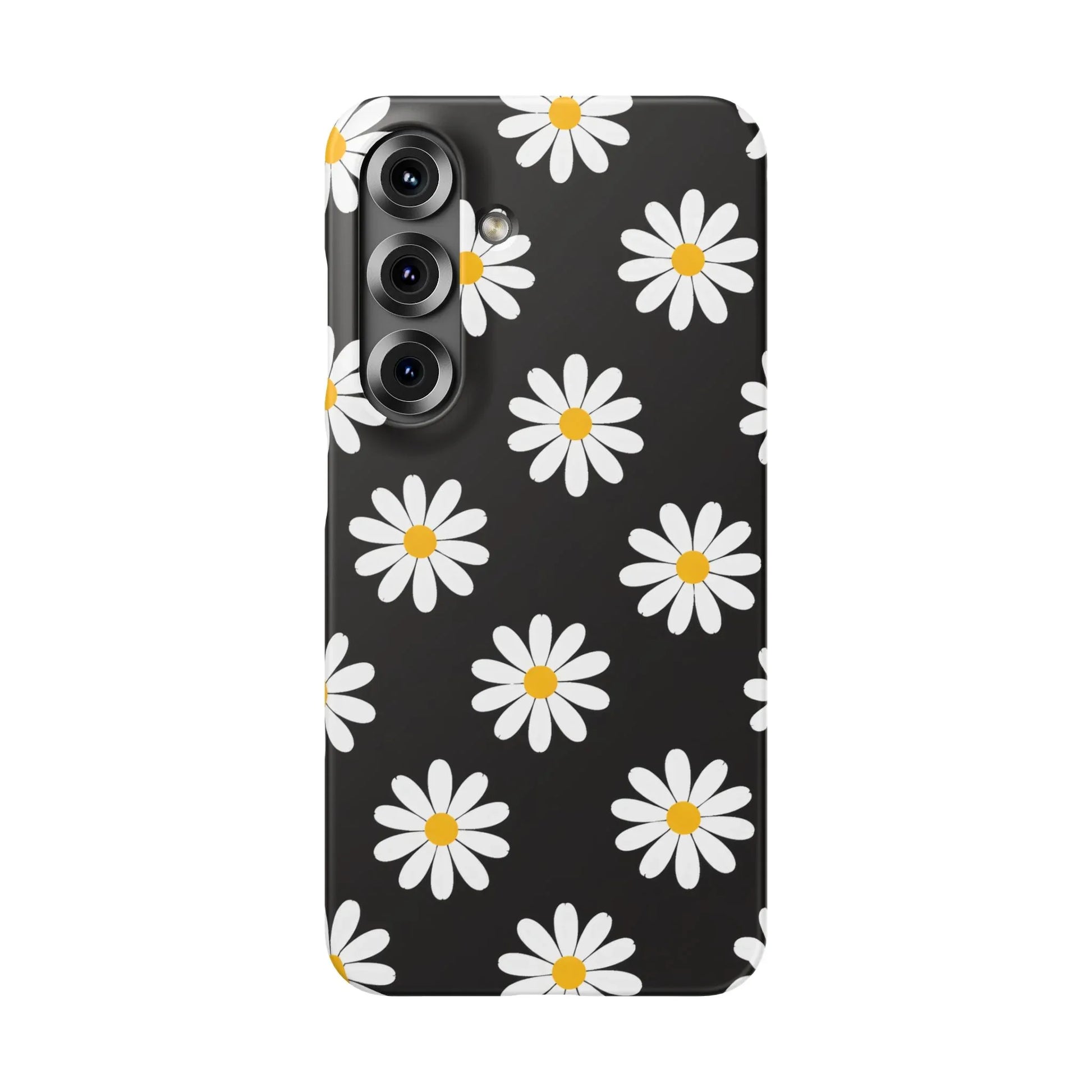 Daisy Charm Phone Case for iPhone 11-17 and Galaxy S20-S25 - KARARMDESIGN