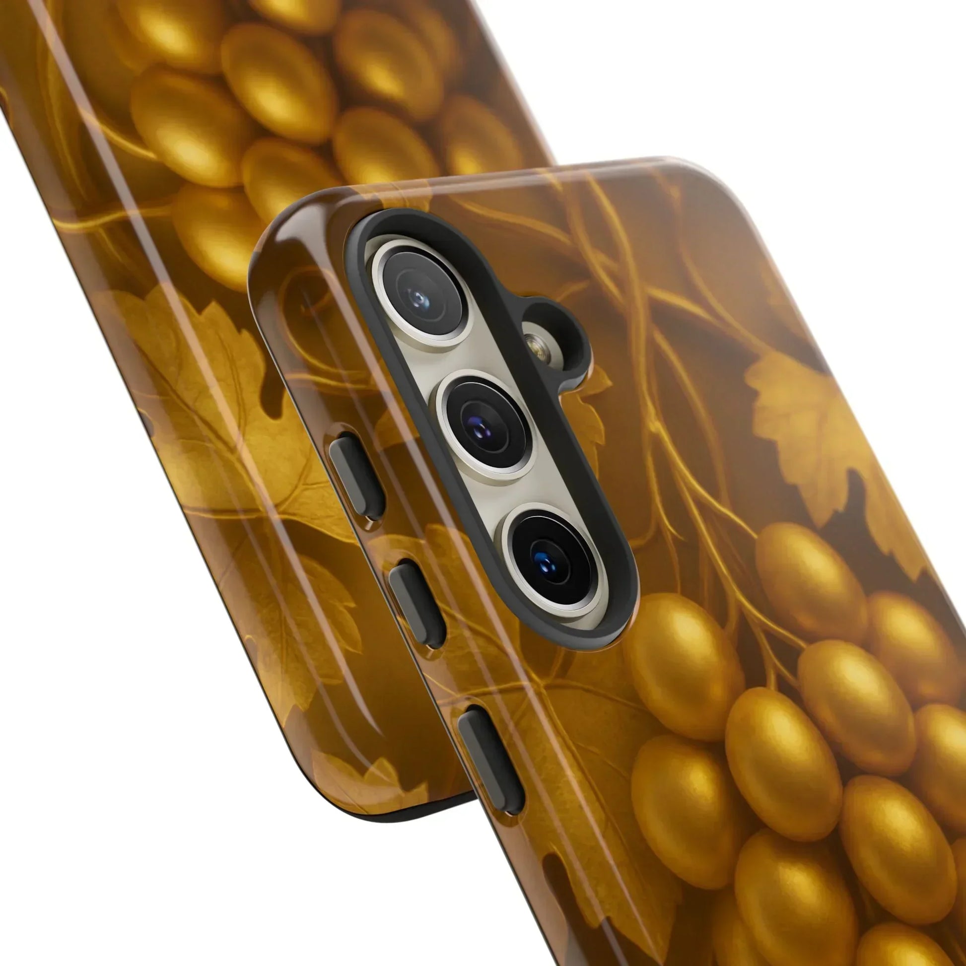 Golden Grapes Phone Case for Samsung Galaxy S10-S25 Models - KarArmDesign
