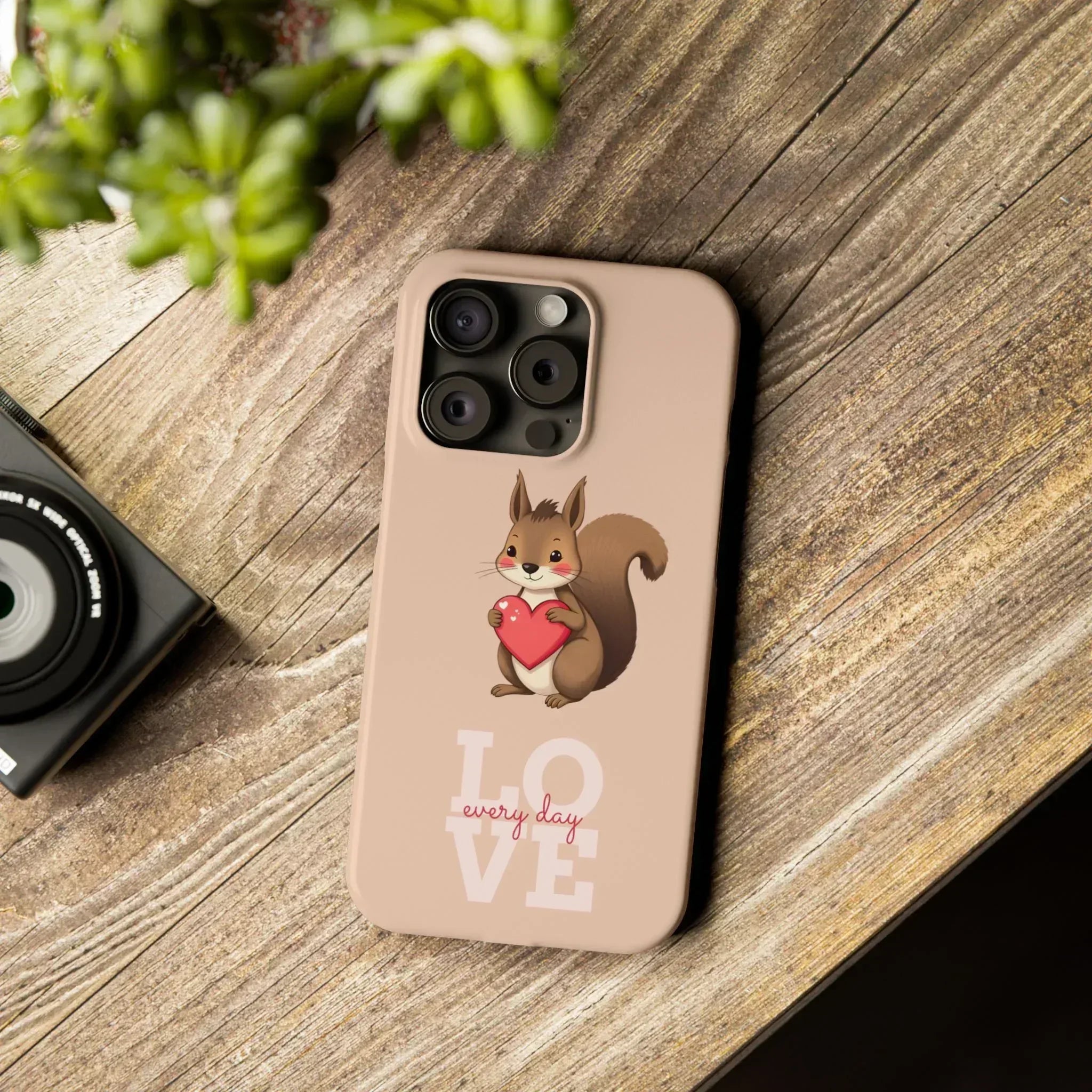 Cute Squirrel Phone Case for iPhone 11-17 - KARARMDESIGN