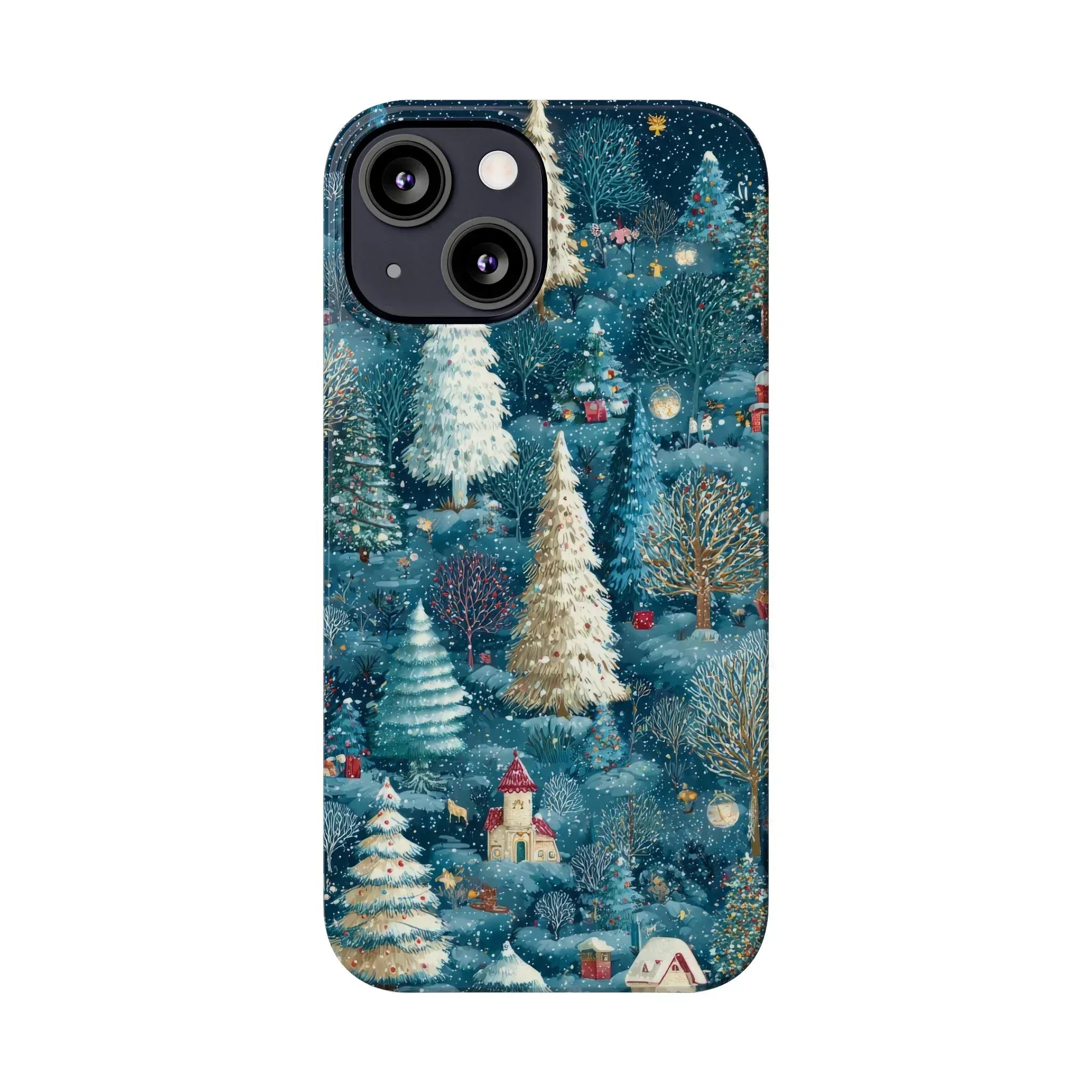 Frosty Forest Phone Case for iPhone 11-17 - KARARMDESIGN