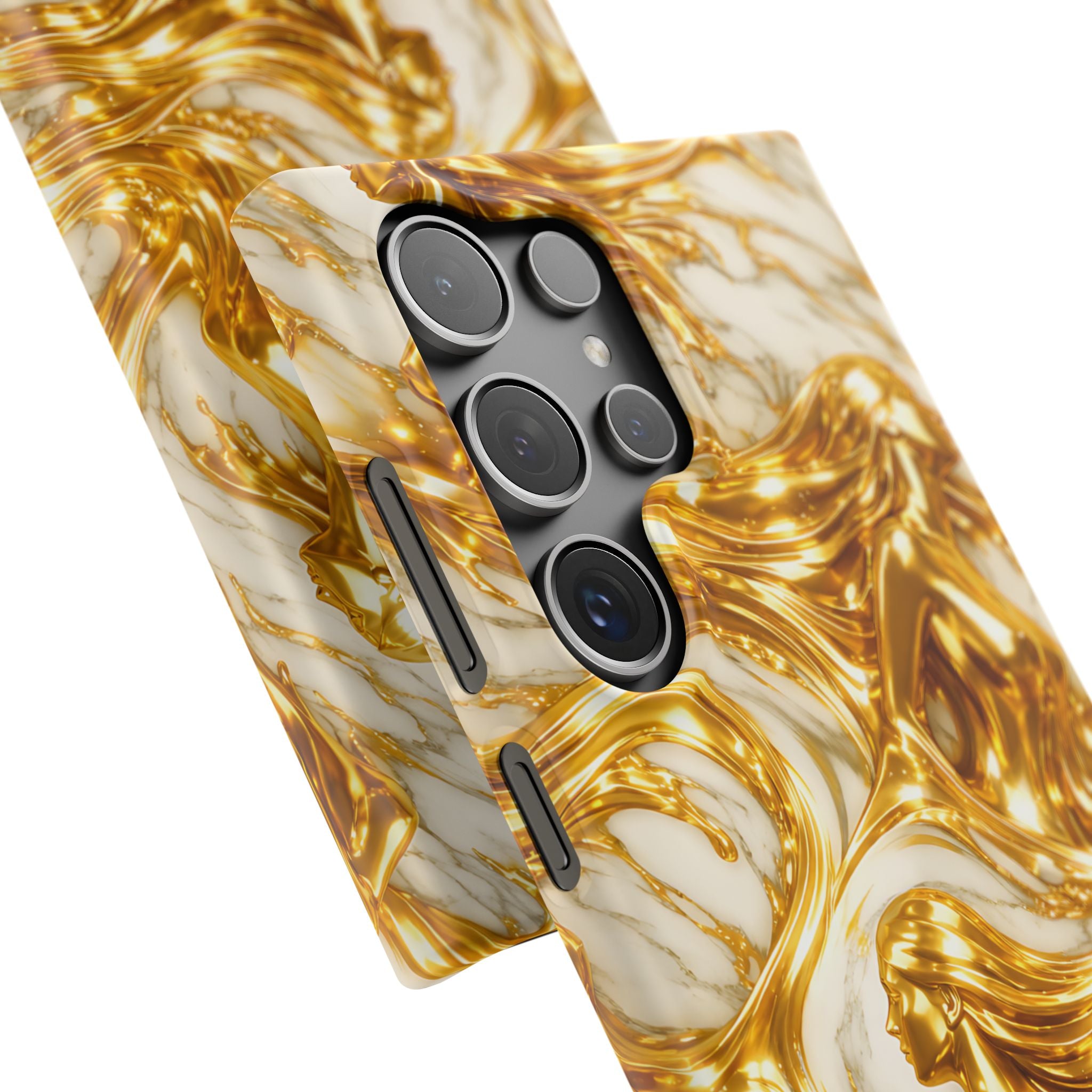 Divine Gold Woman Snap Phone Case for iPhone & Galaxy