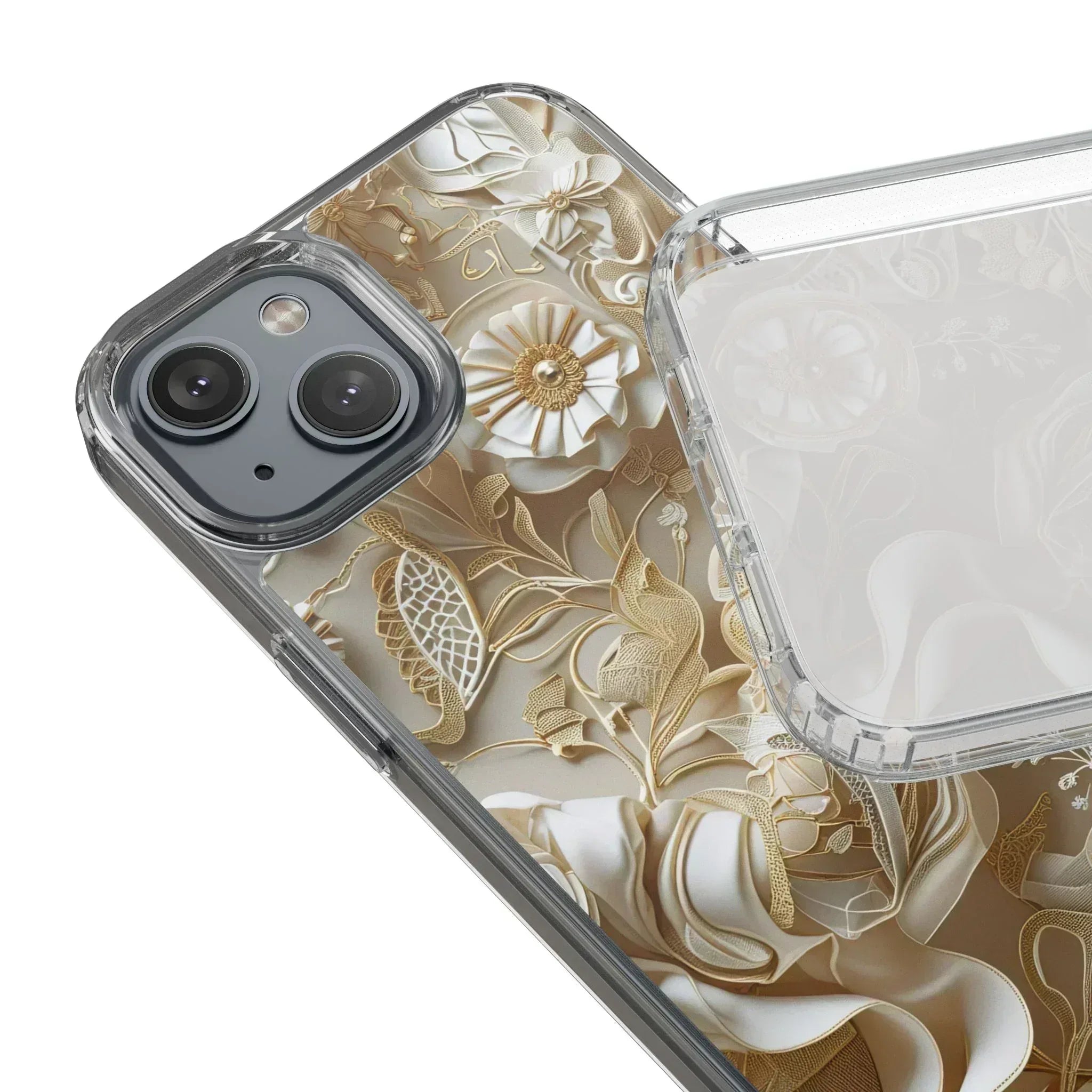 Minimalist Clear Phone Case for iPhone 12-16 and Samsung Galaxy S21 - KARARMDESIGN