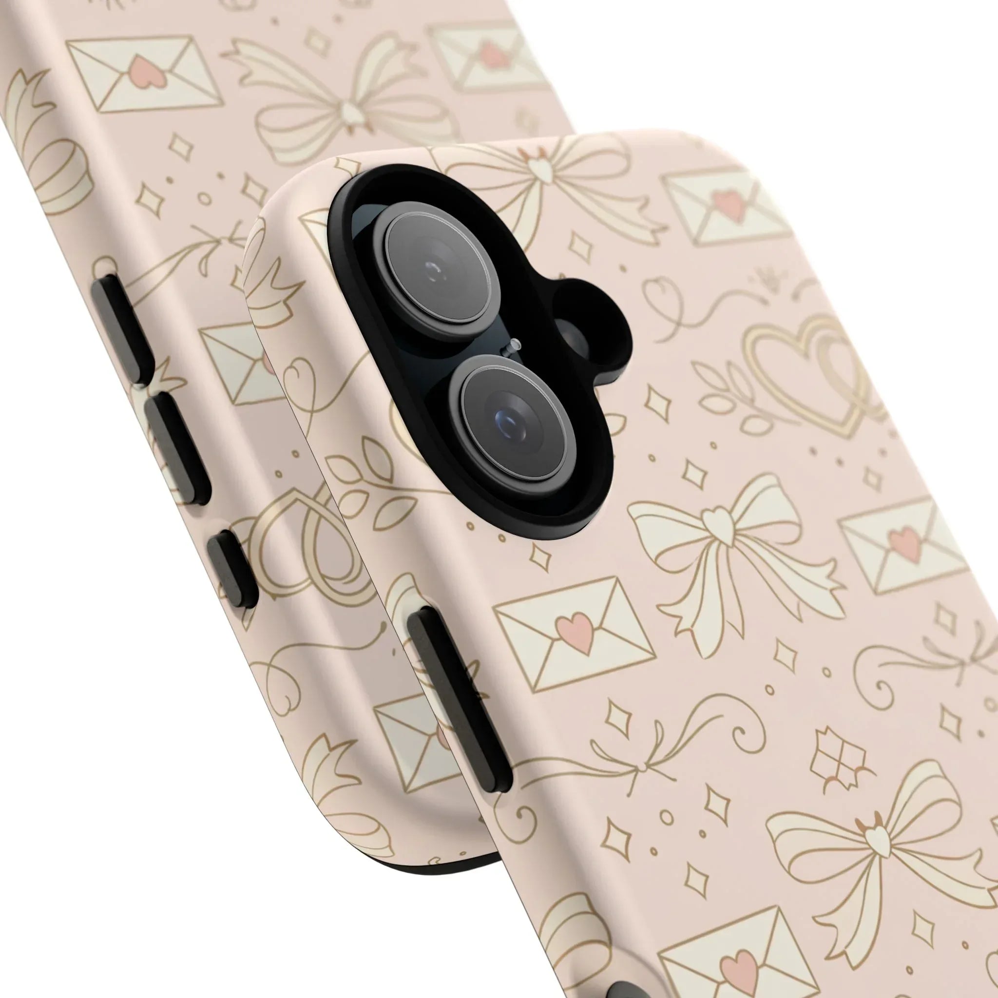 Sweet Romance Tough Phone Case for iPhone 11–17 & Galaxy S10–S25 - KARARMDESIGN