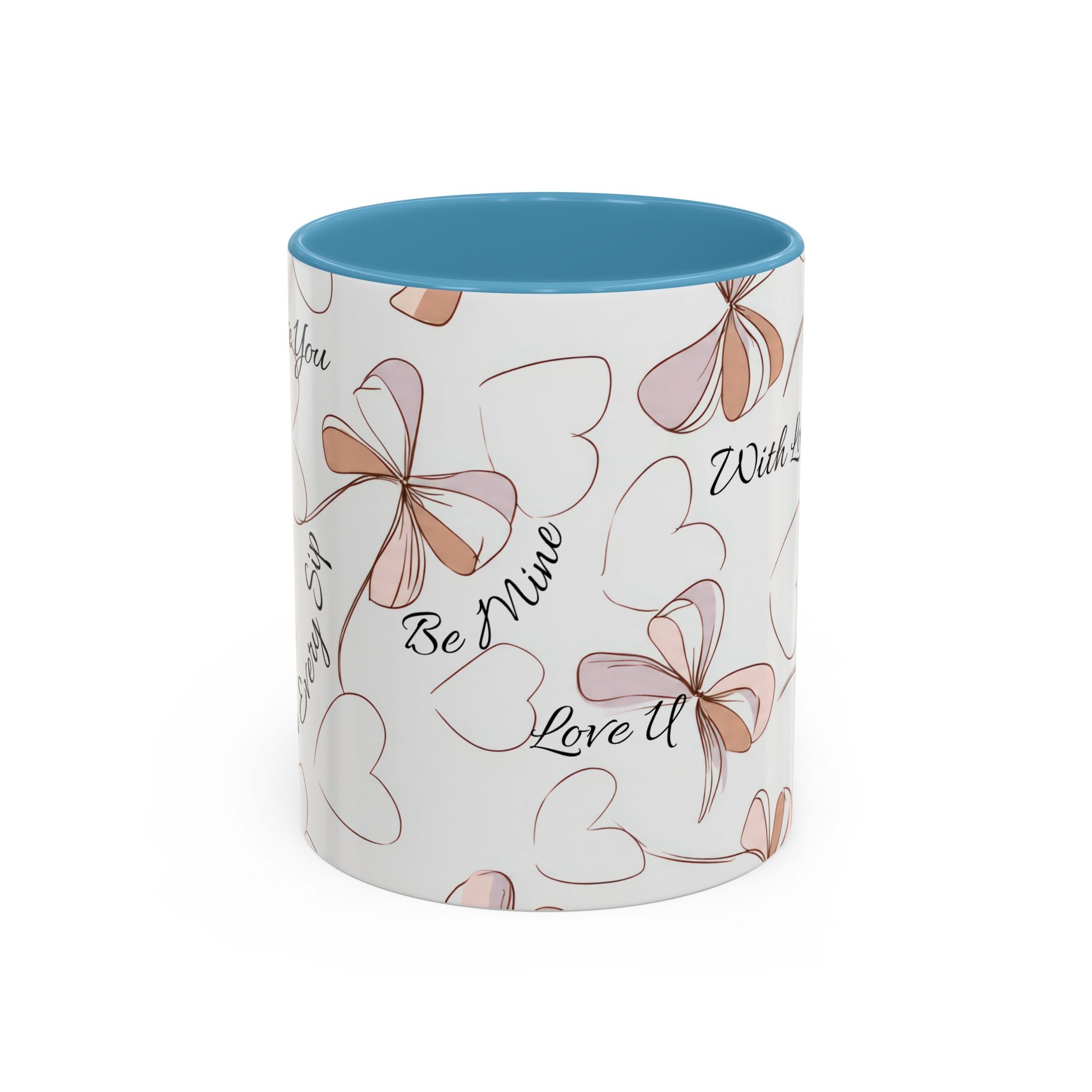 Love Messages Accent Coffee Mug (11, 15oz)