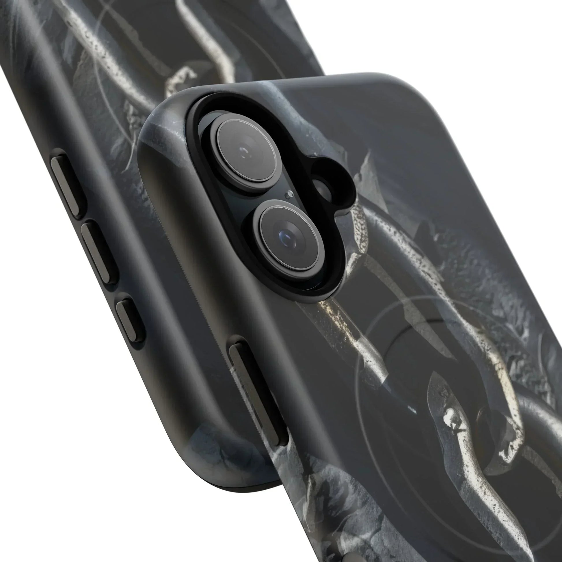 “Iron Chain” Tough Magnetic Phone Case for iPhone 14-16 Models - KarArmDesign