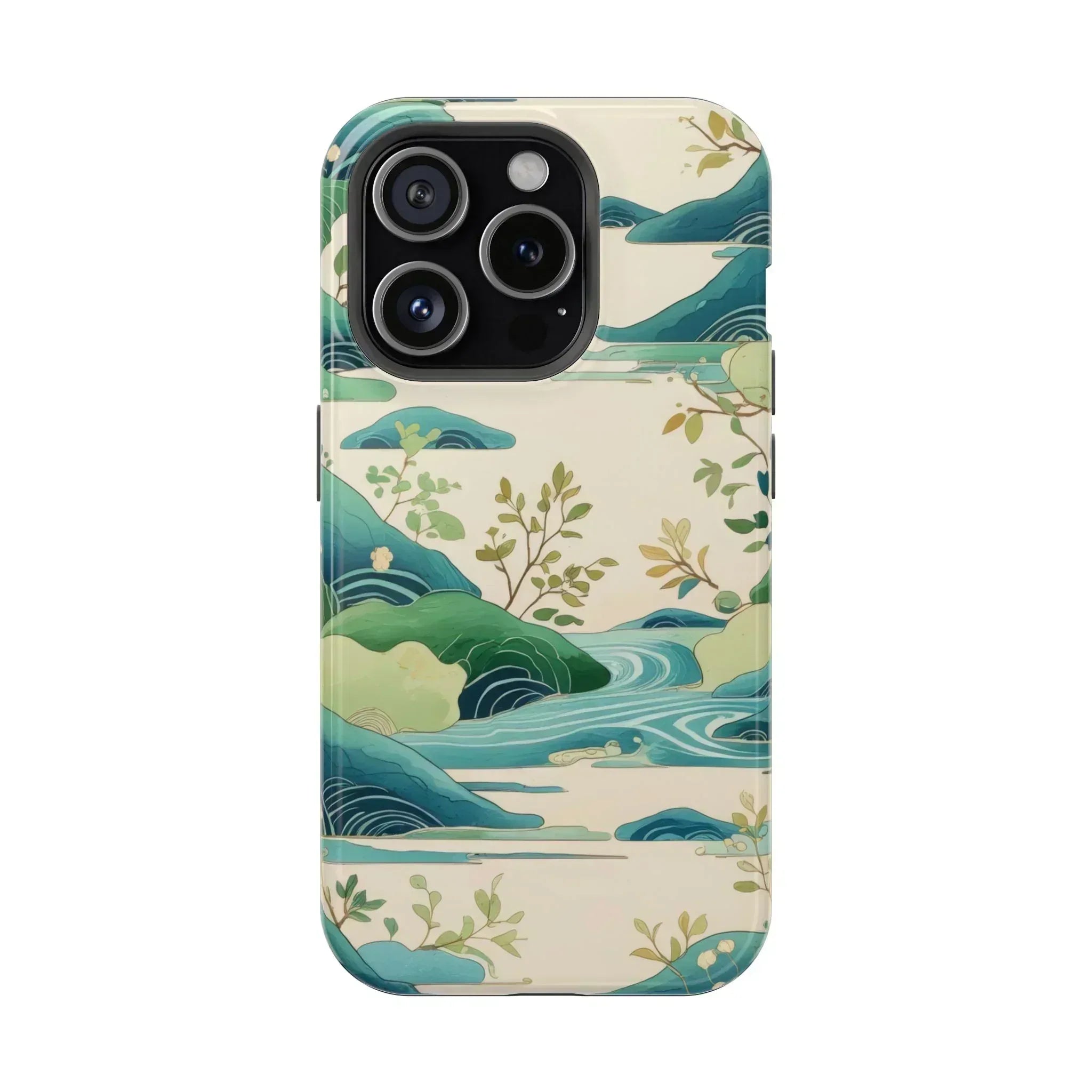Nature Landscape Phone Case for iPhone 12-16 and Galaxy S21-S22 - KARARMDESIGN