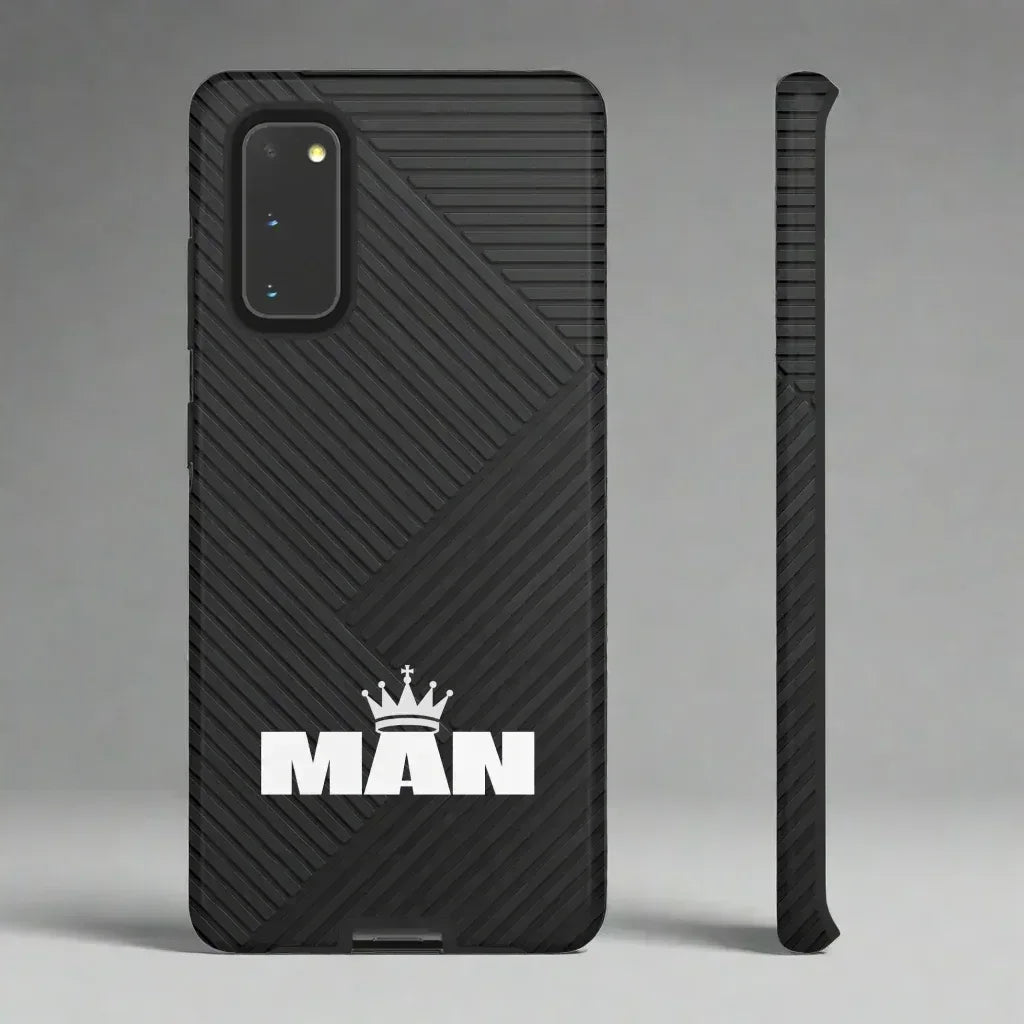 MAN Logo Phone Case for Samsung Galaxy S10-S25 - KARARMDESIGN