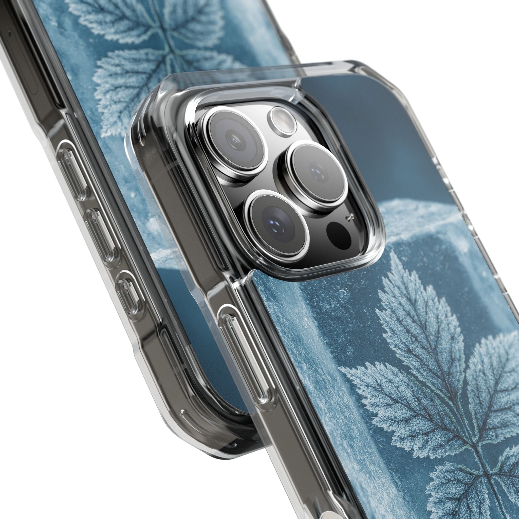 Frozen Leaf Phone Case for iPhone 14-17