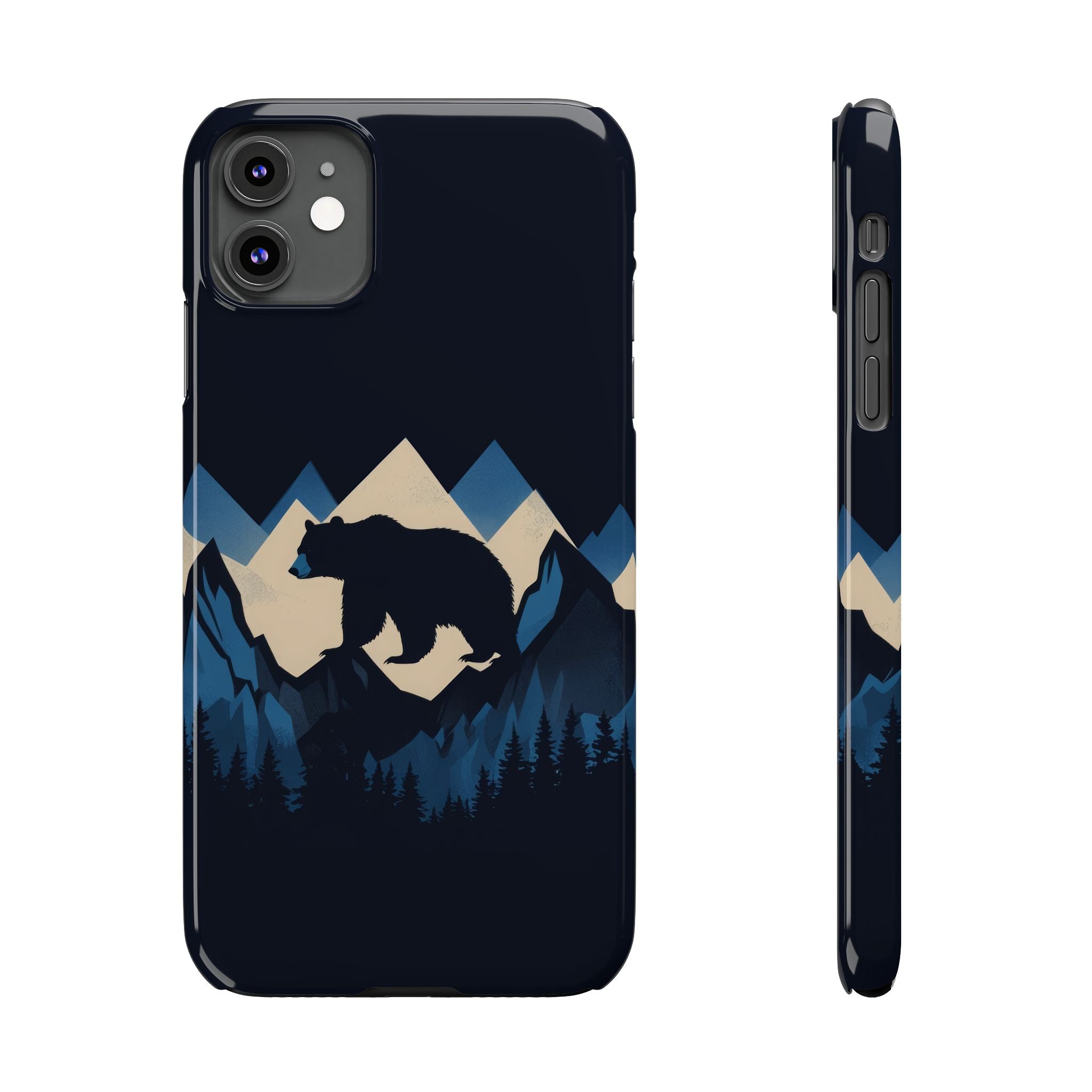 Wild Bear Phone Case for iPhone 11-17