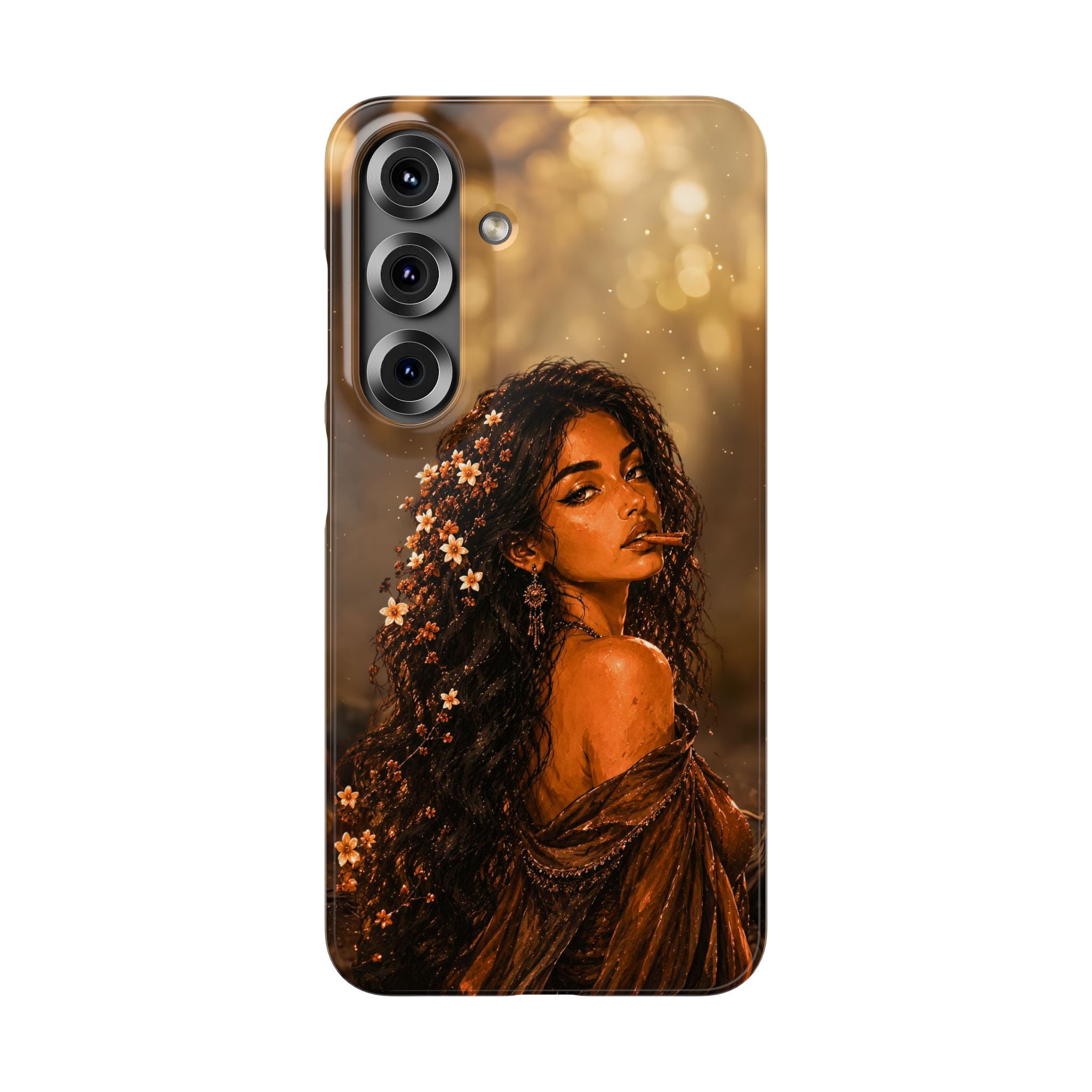 Cinnamon Girl Phone Case for iPhone 11-17 & Samsung Galaxy S20-S26