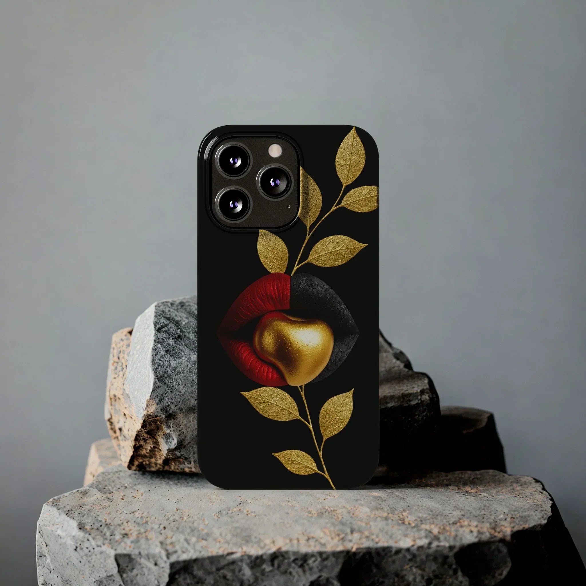 Gilded Expression Phone Case for iPhone 7-17 Models - KARARMDESIGN