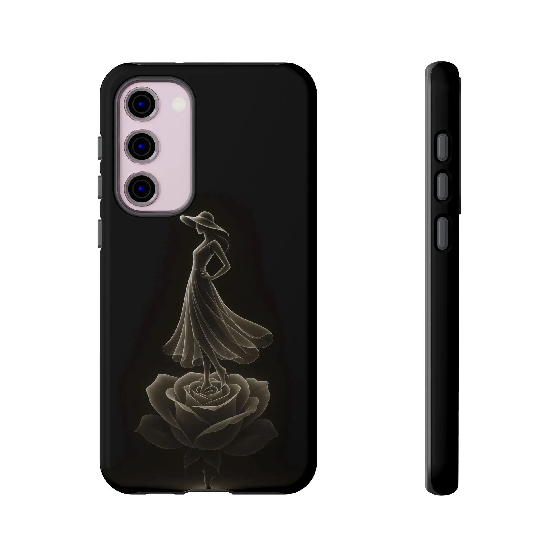 Elegant Woman Phone Case for iPhone 12-17 and Galaxy S20-S25 - KARARMDESIGN